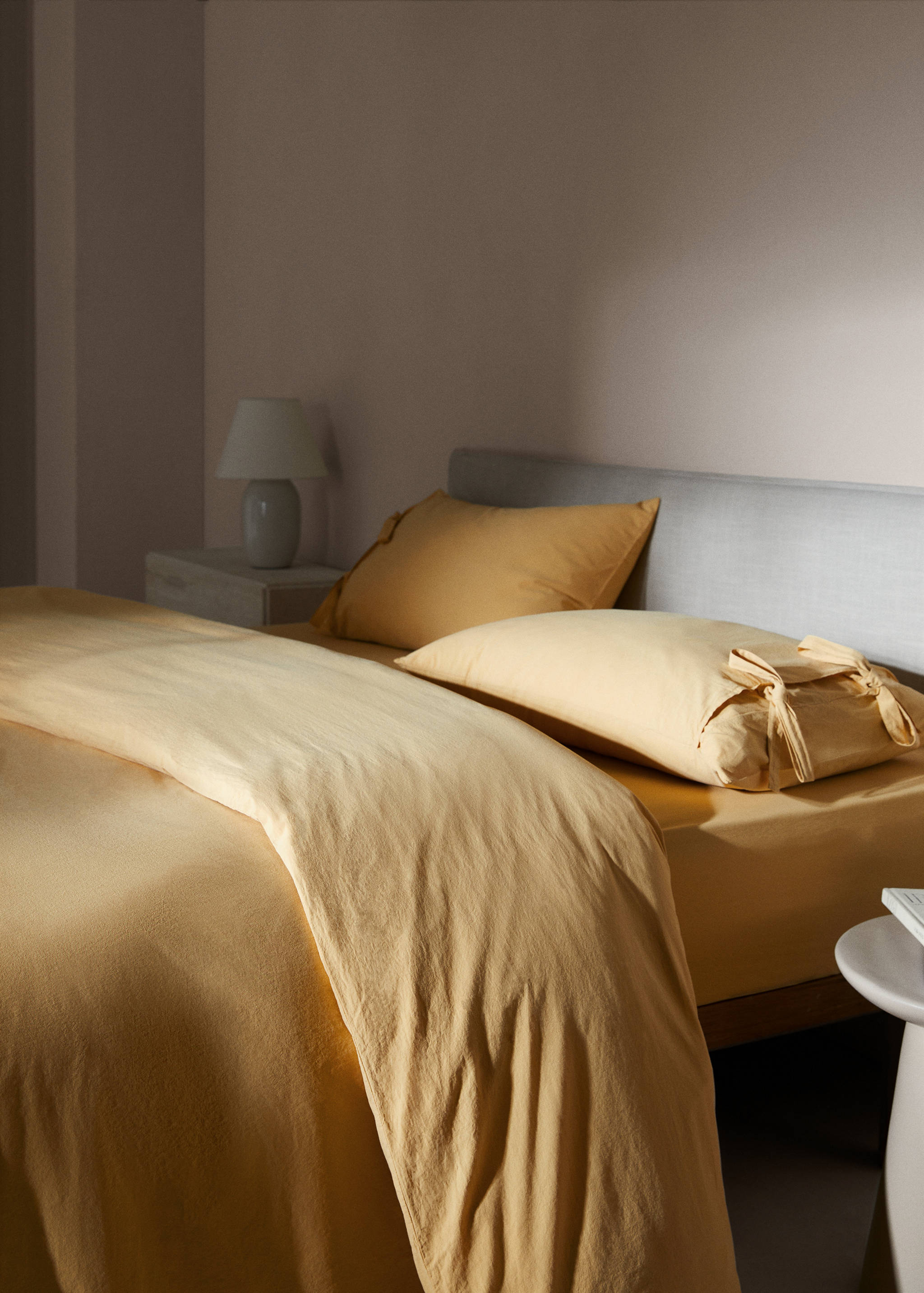 Dekbedovertrek gewassen katoen bed 180 cm - Detail van het artikel 7