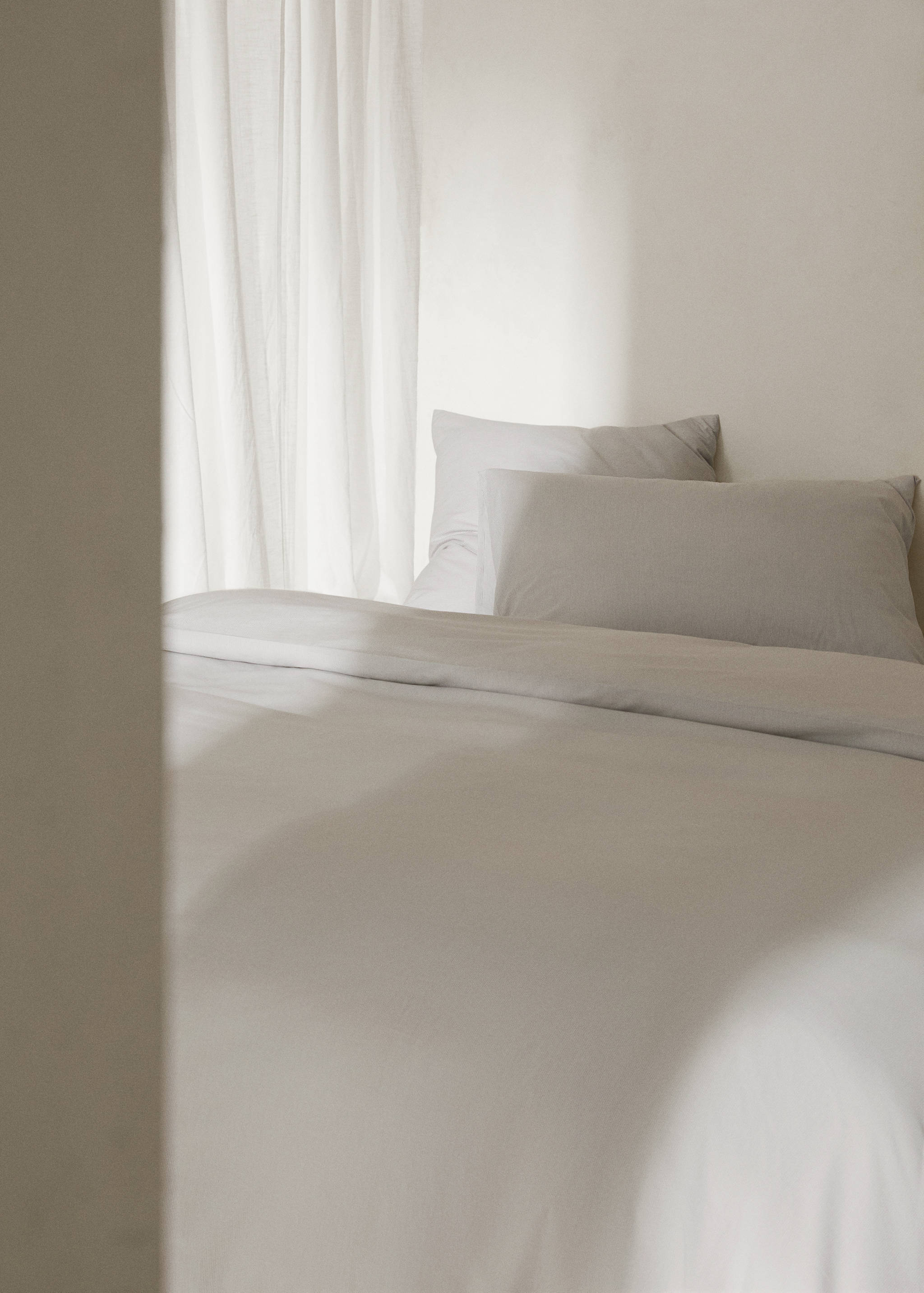 Duvet cover vertical stripes single bed - Details of the article 8