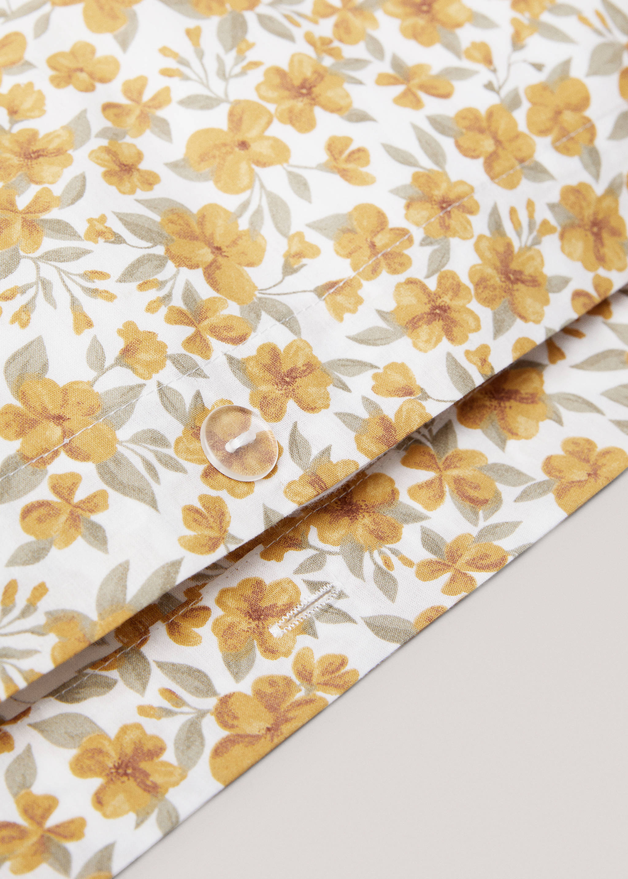 Multi-flower duvet cover Queen bed - Details of the article 1