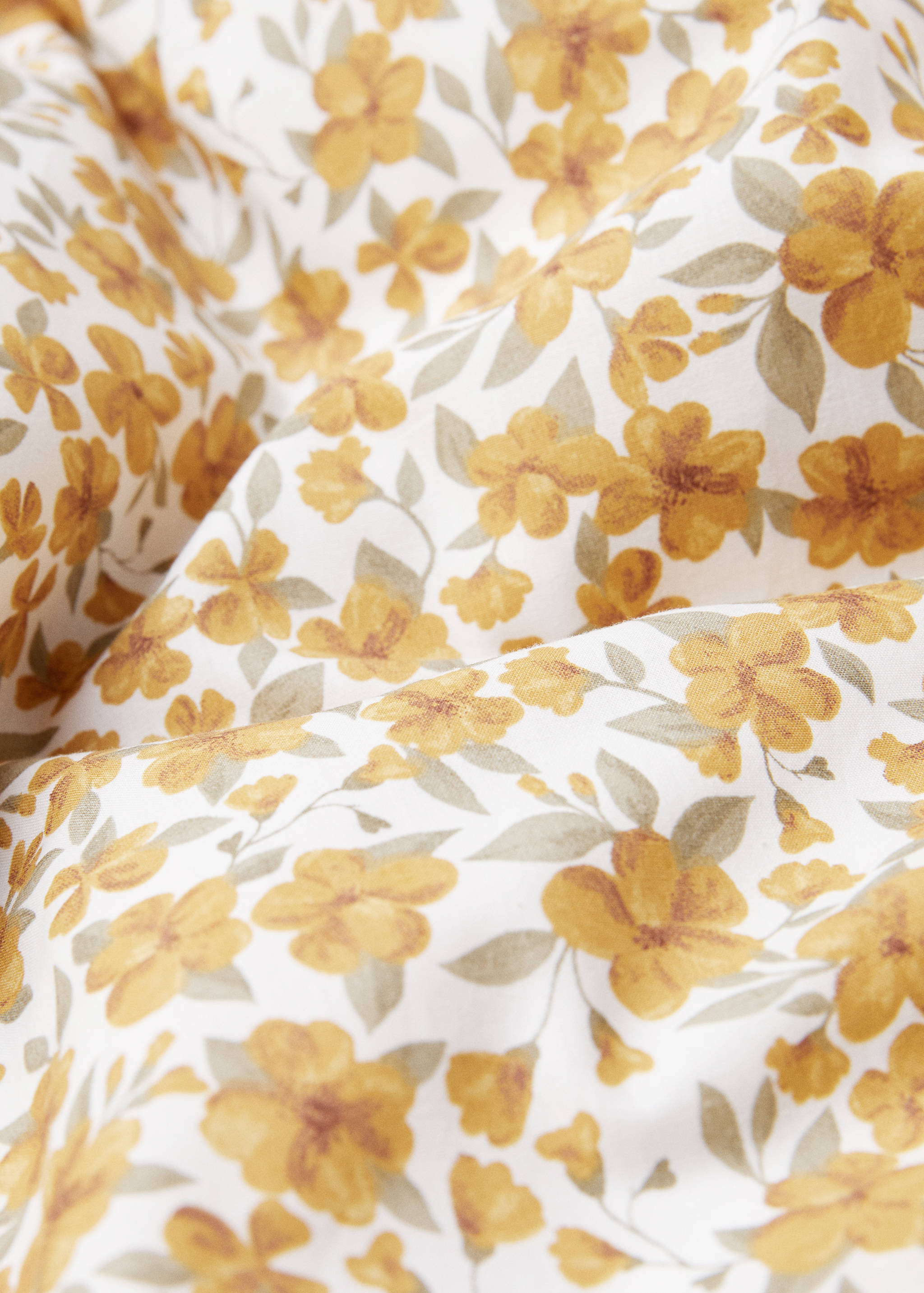 Multi-flower duvet cover Queen bed - Details of the article 2