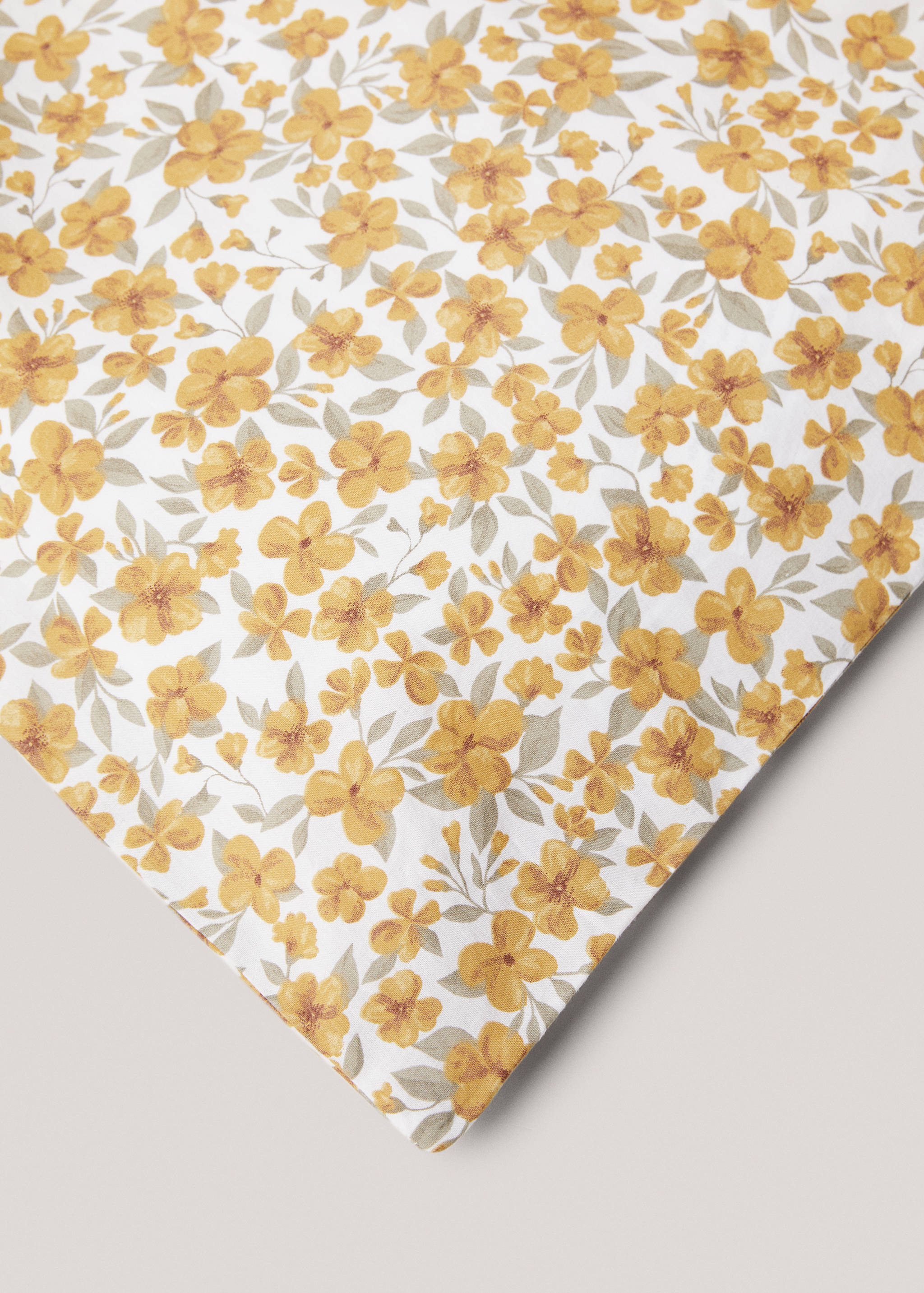 Multi-flower duvet cover Queen bed - Details of the article 3