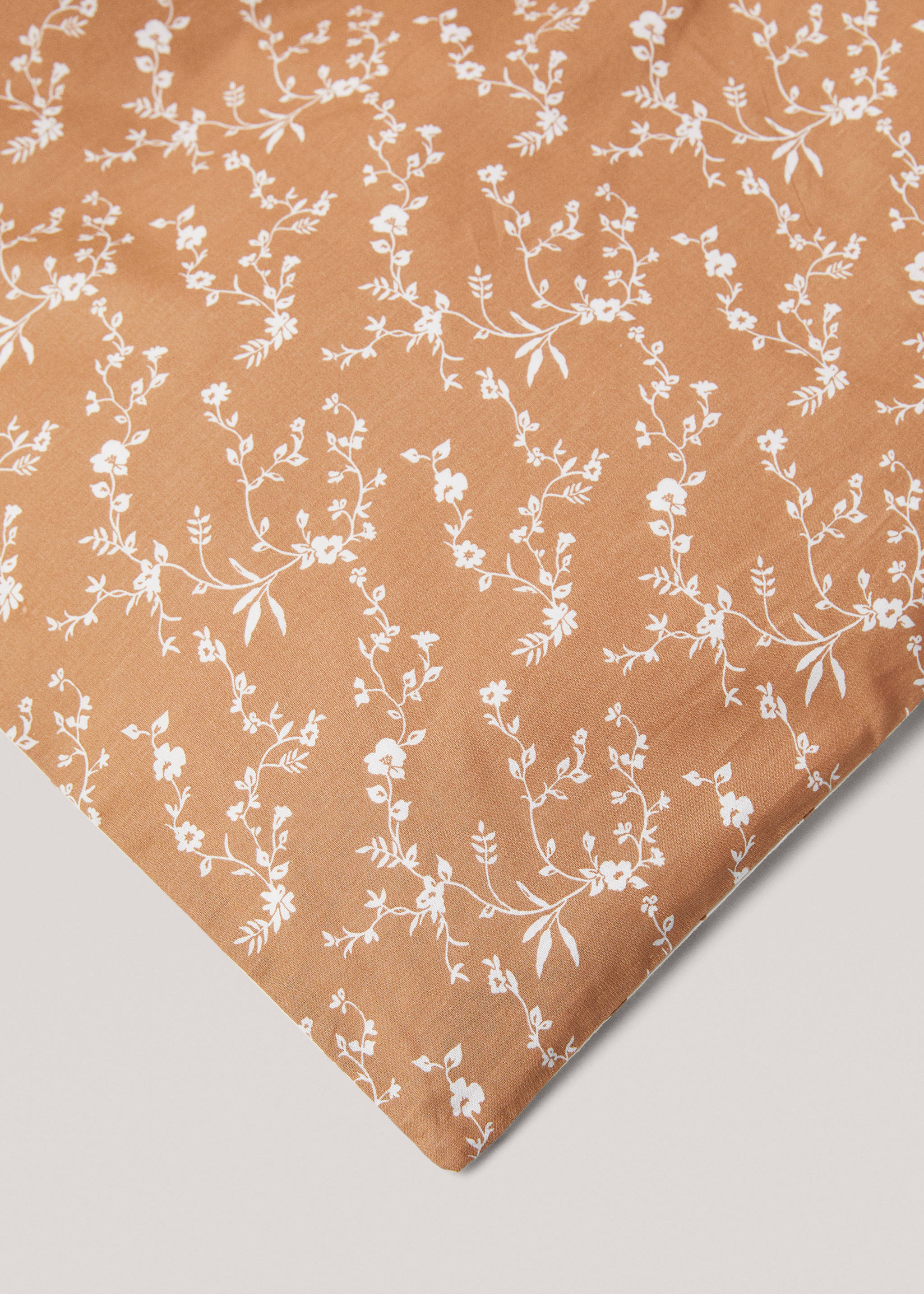 Multi-flower reversible duvet cover Queen bed - Details of the article 1