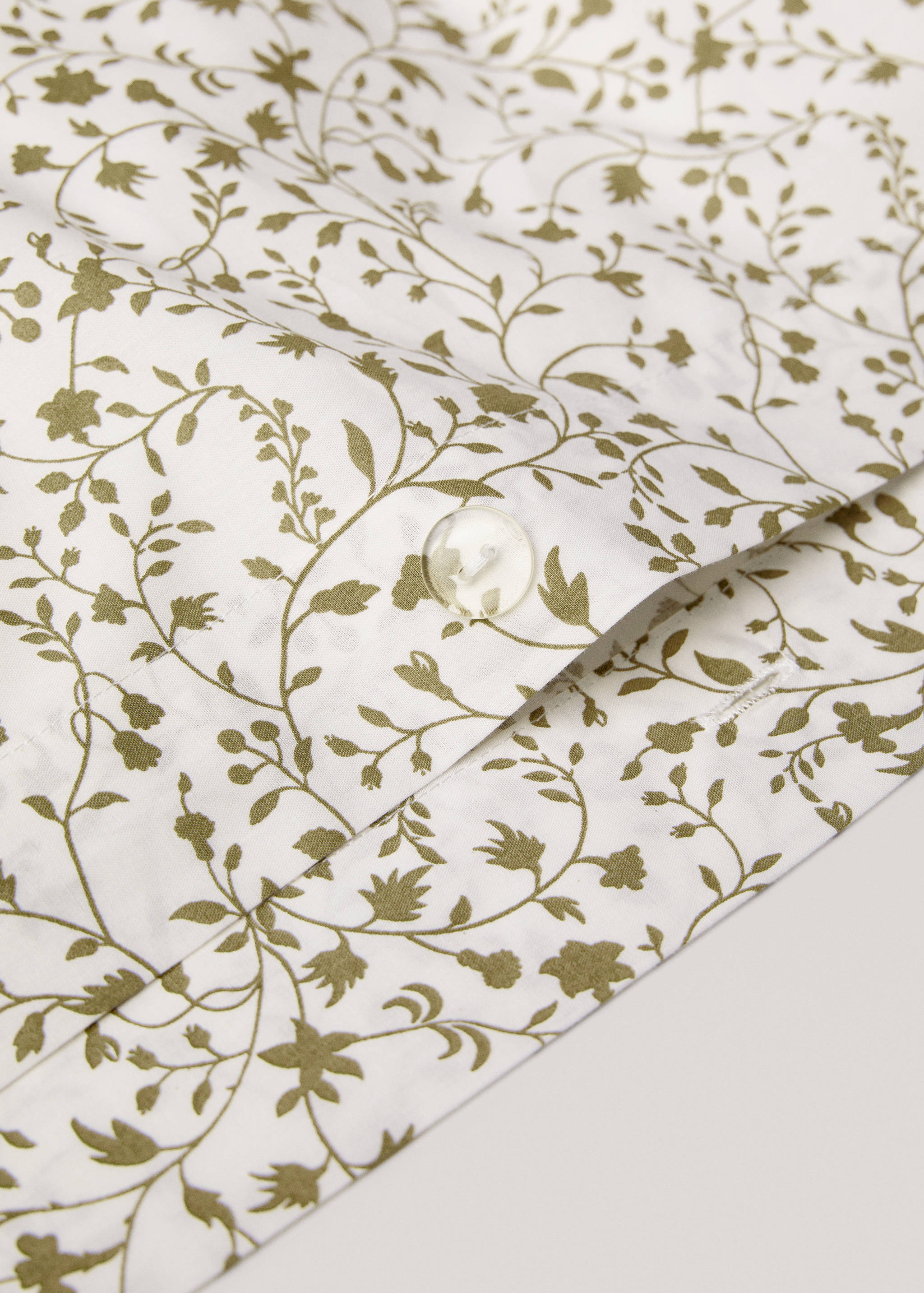 Micro-flower duvet cover queen bed - Details of the article 1