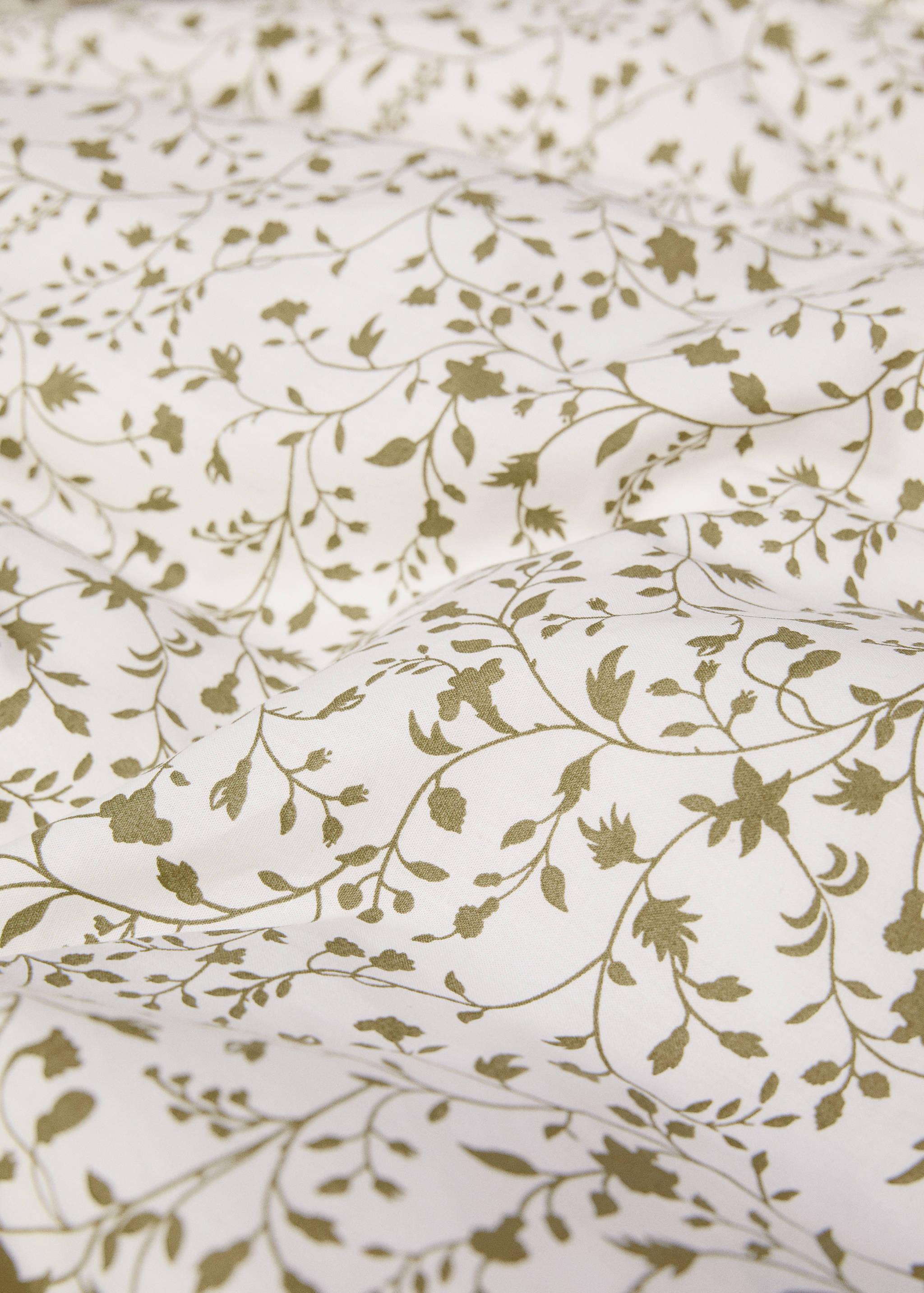Micro-flower duvet cover queen bed - Details of the article 2