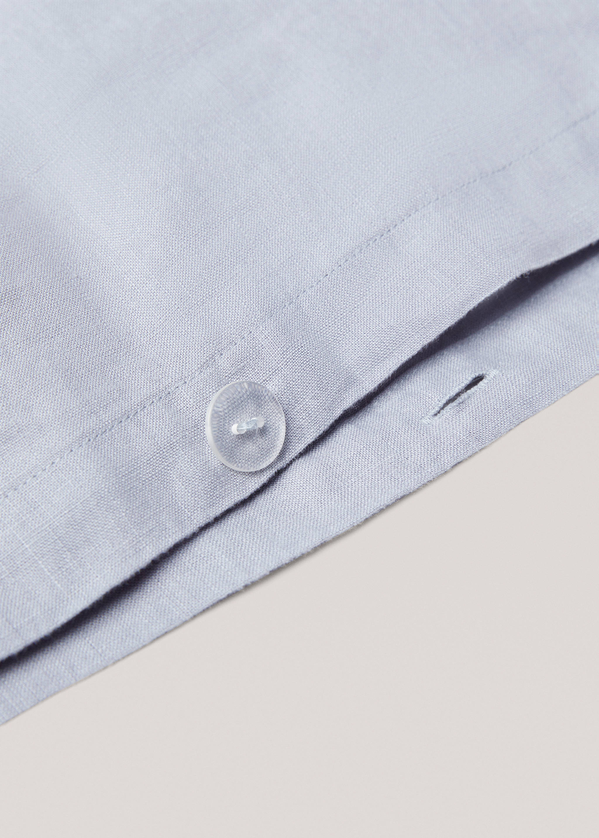 100% linen duvet cover large superking bed - Details of the article 2