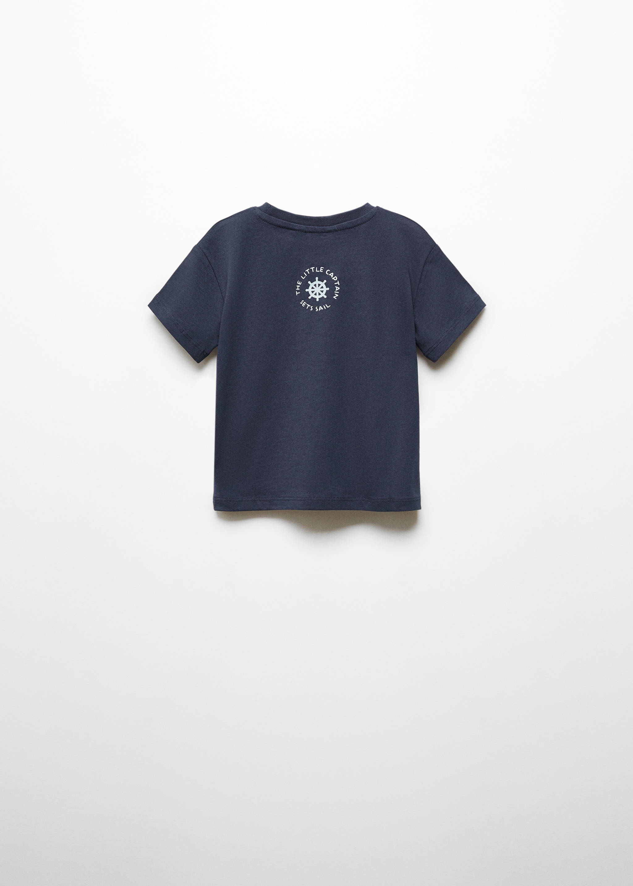 T-shirt imprimé détails relief - Verso de l’article