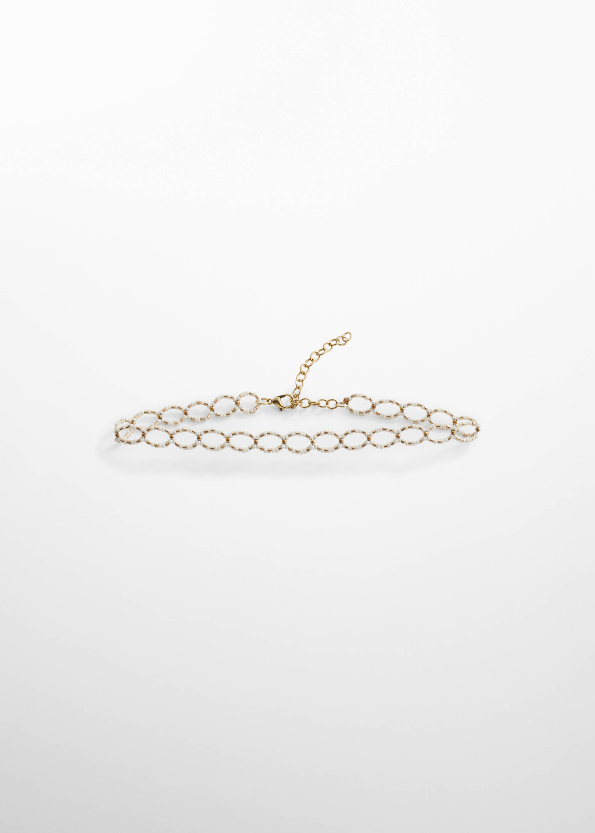 Metal bead necklace - Article without model