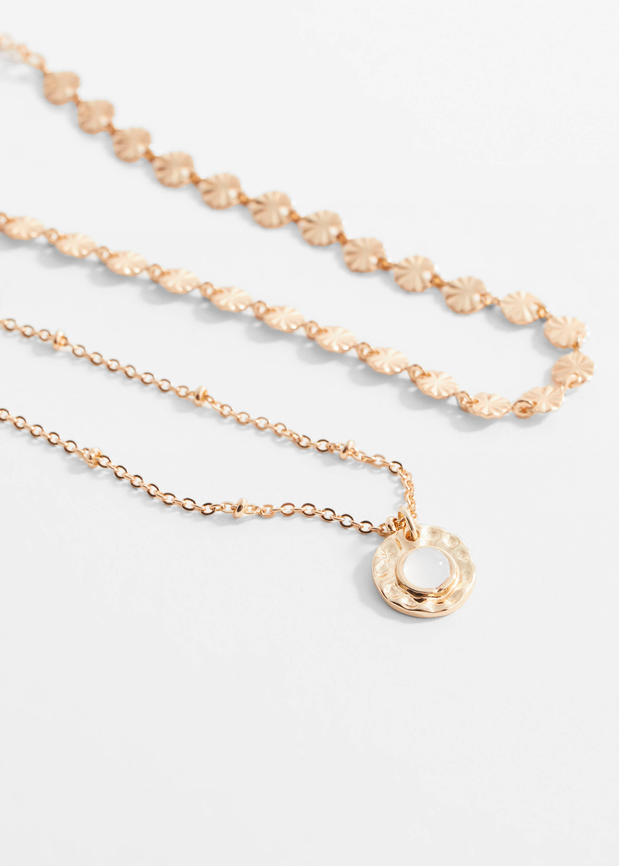 Pack 2 collares colgantes - Plano medio