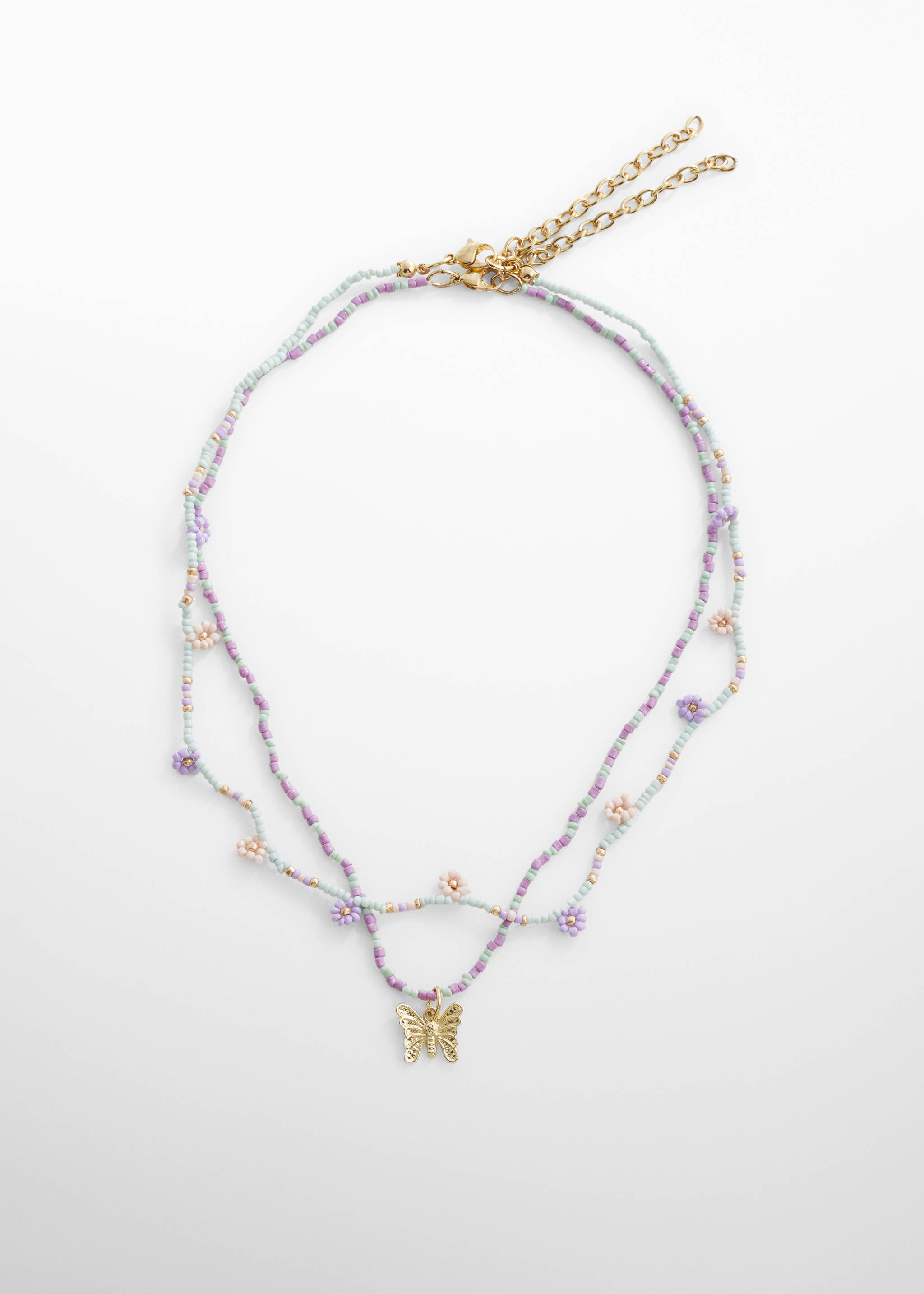 Pack of 2 pendant necklaces - Article without model, Light/Pastel Purple. Ref: 67004789-00.