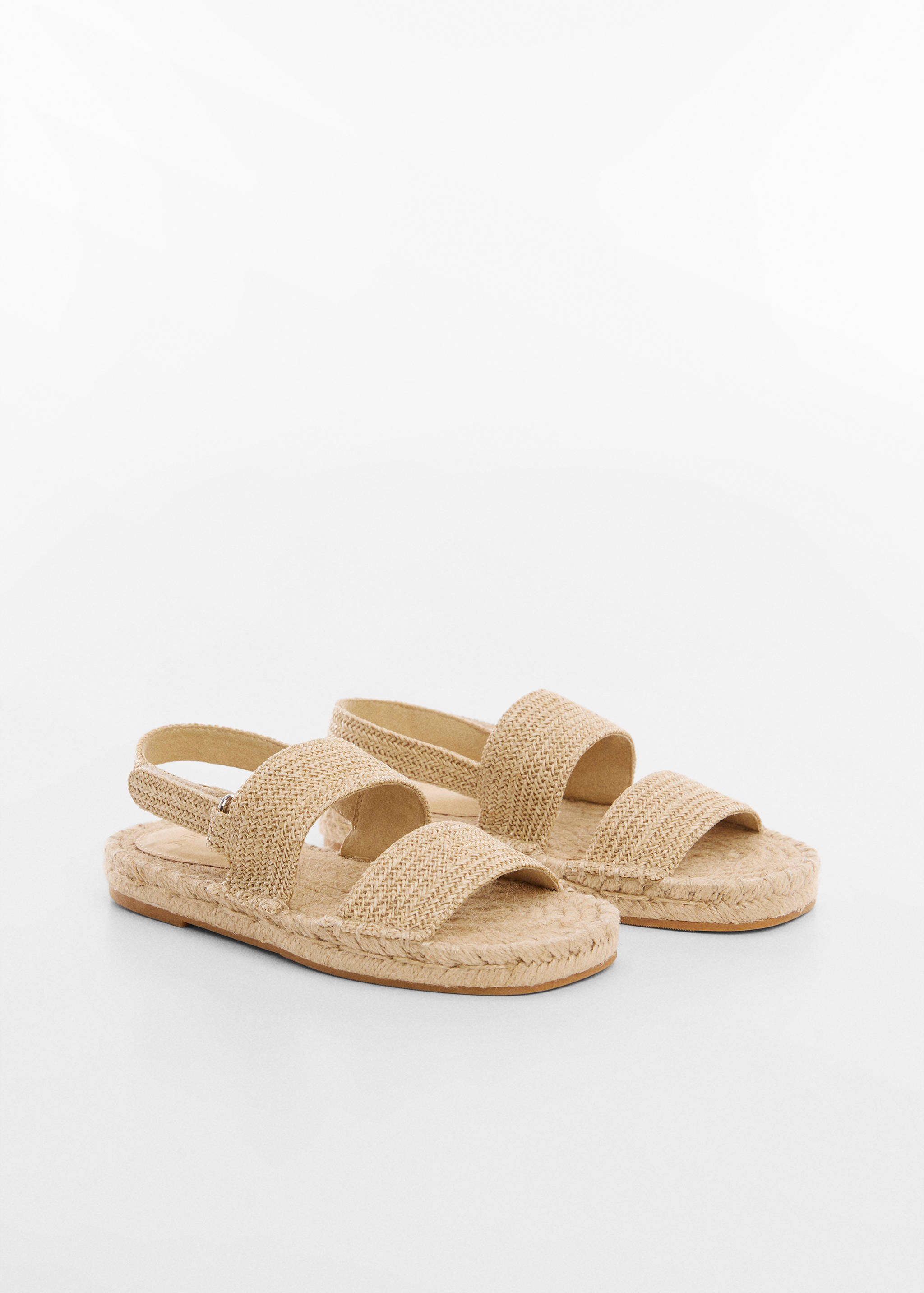 Velcro strap sandal - Medium plane