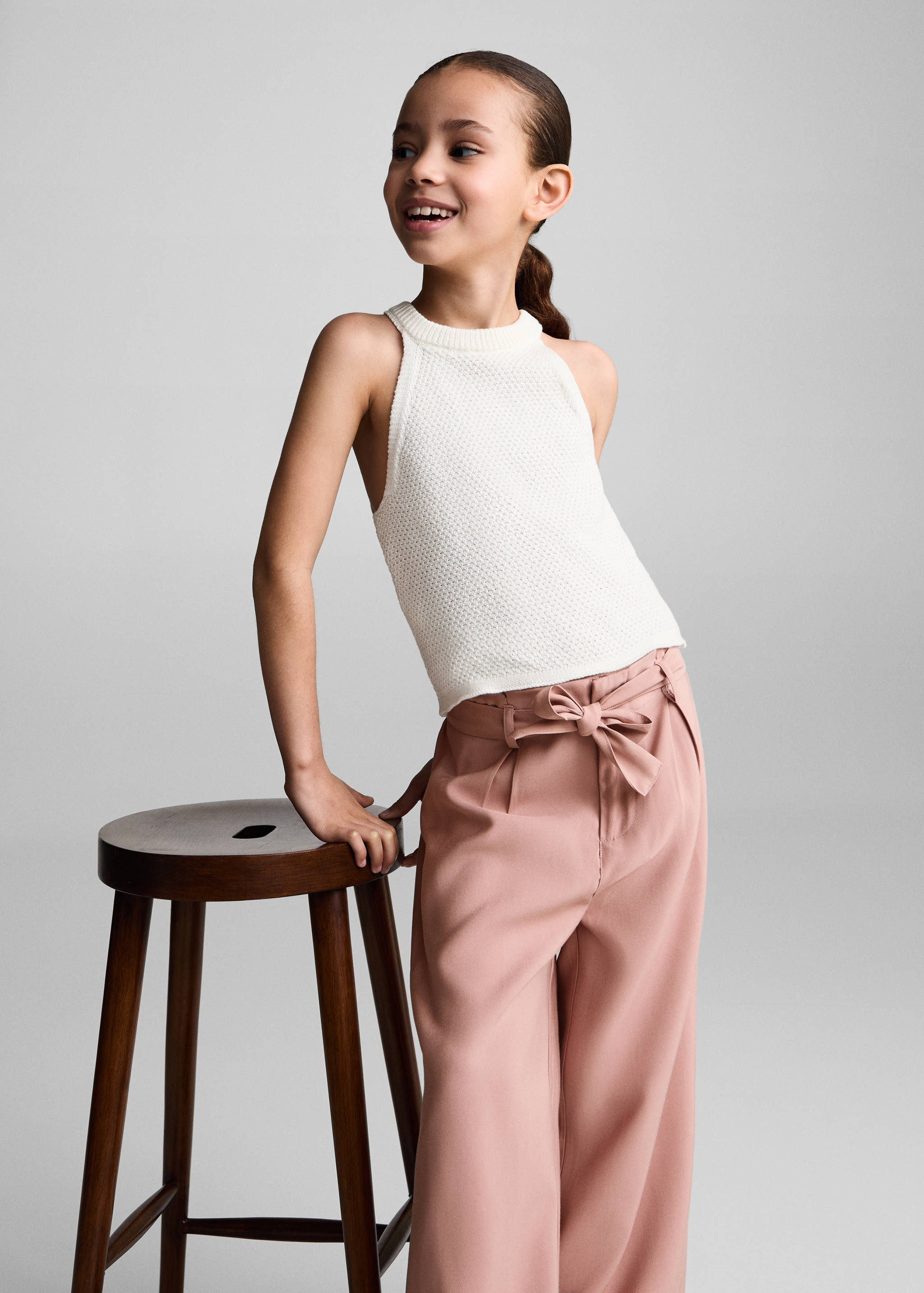 Pantalon à pinces ceinture - Détail de l'article 1