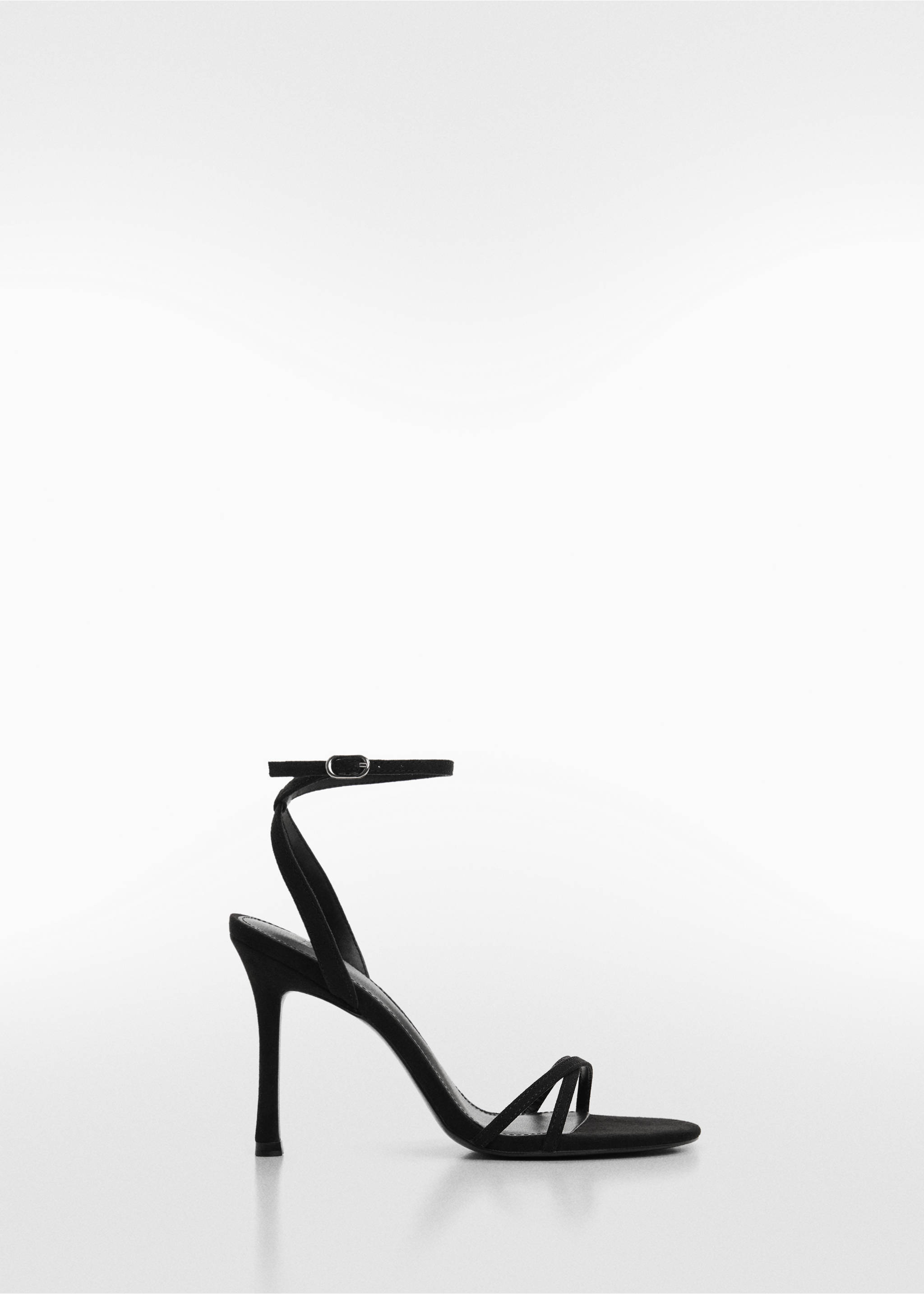 Strappy heeled sandals - Article without model, Black. Ref: 67005735-00.