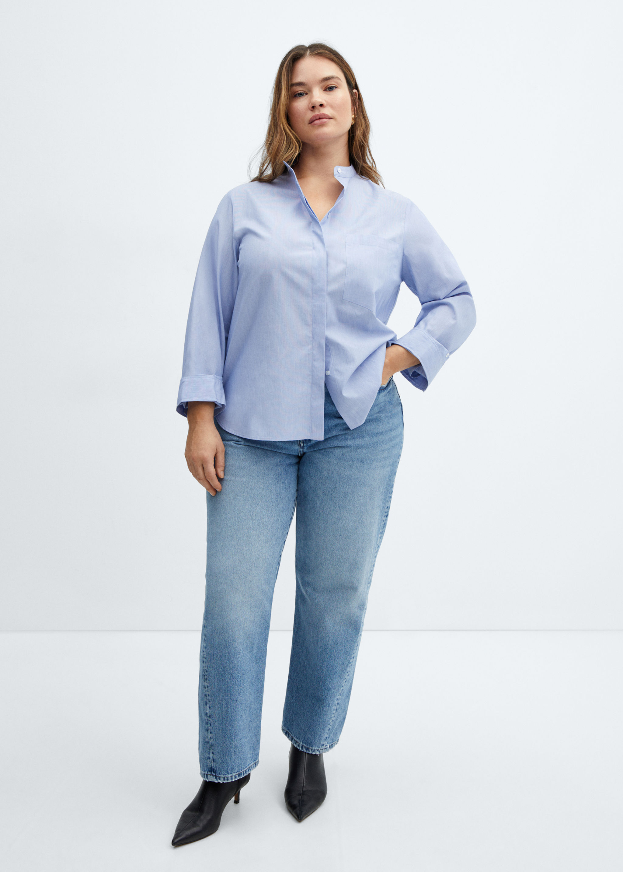 Camisa cotó botons - Detall de l'article 3