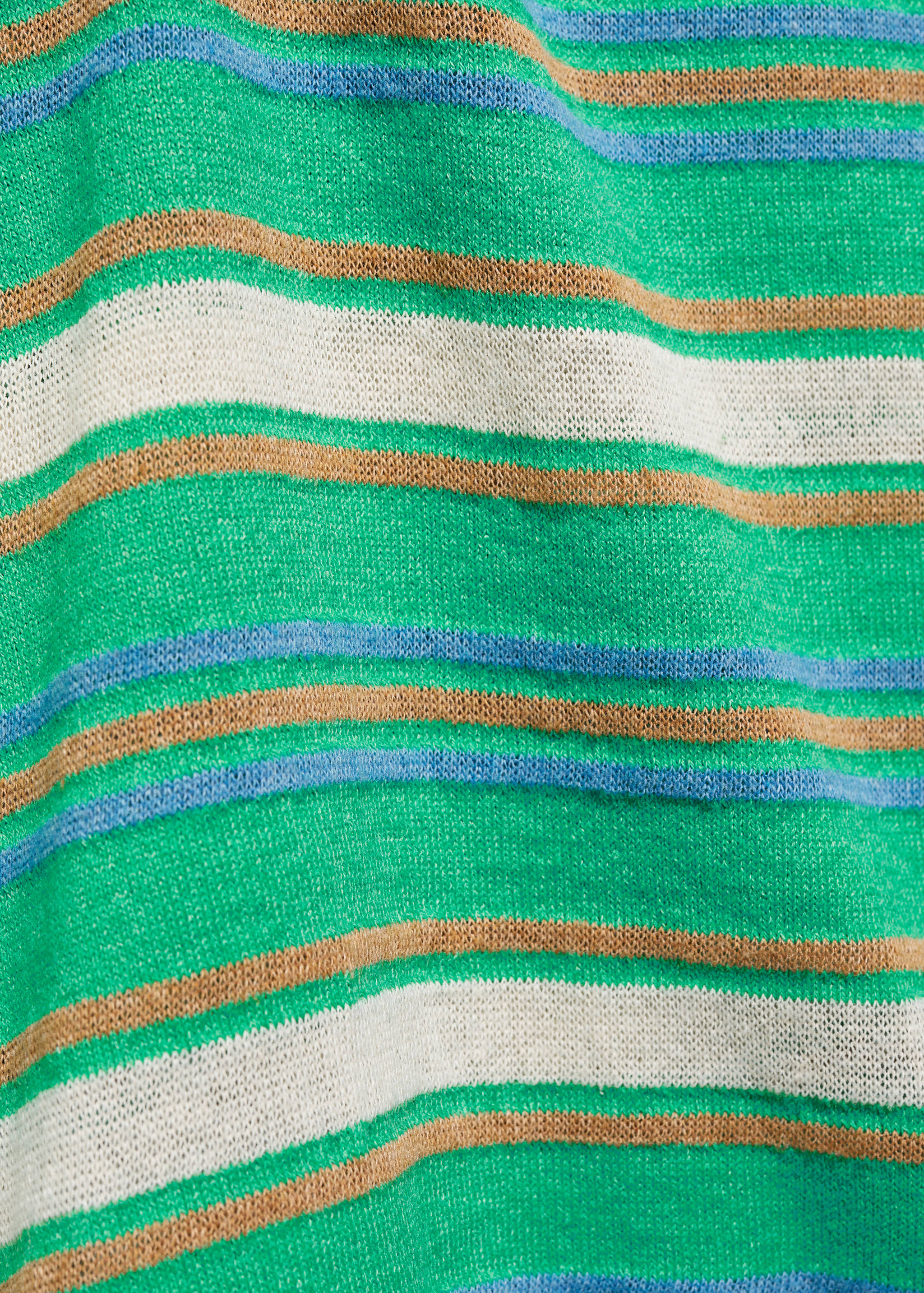 Round-neck striped sweater - Details of the article 8