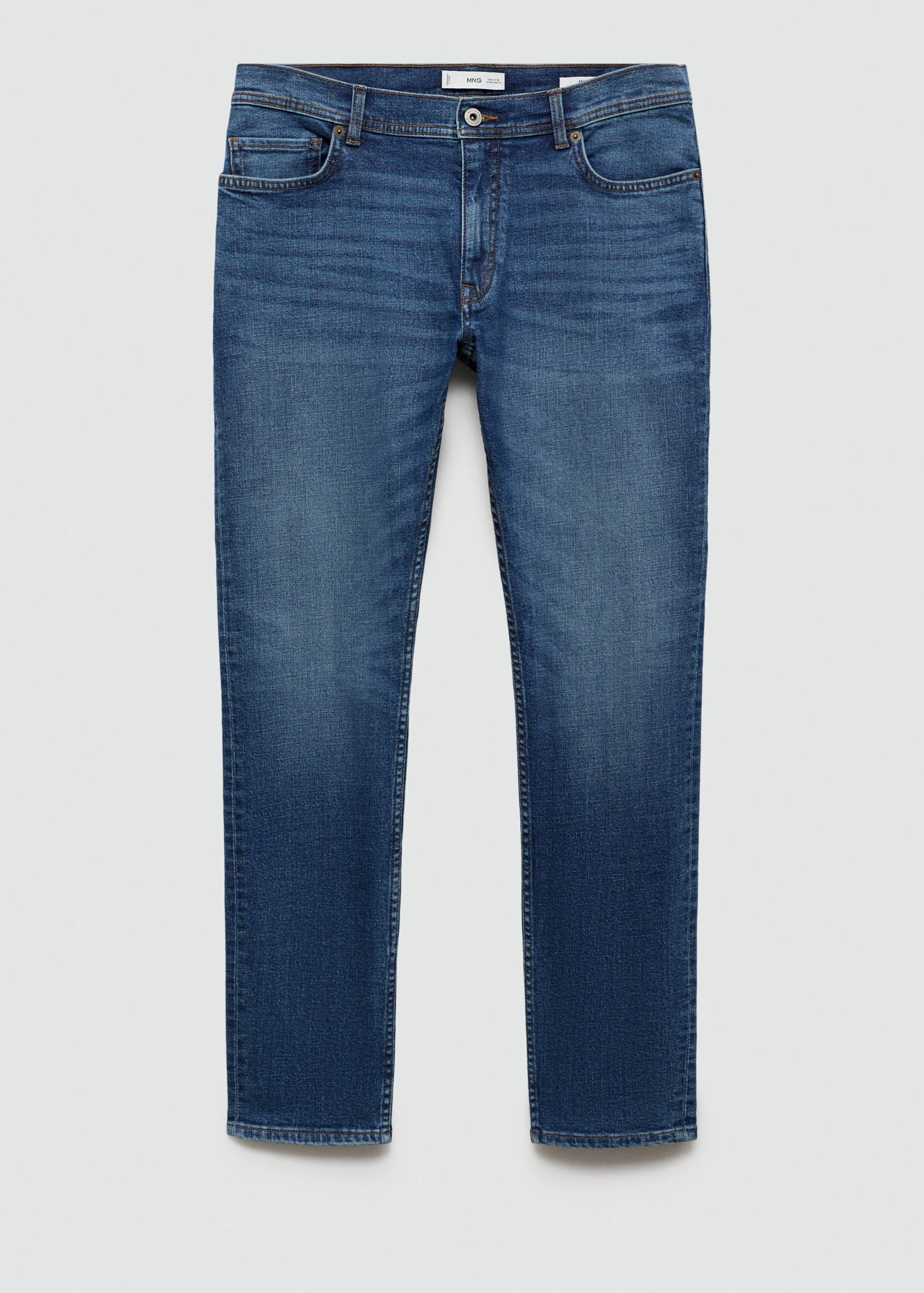 Jeans slim fit lavado medio - Artículo sin modelo