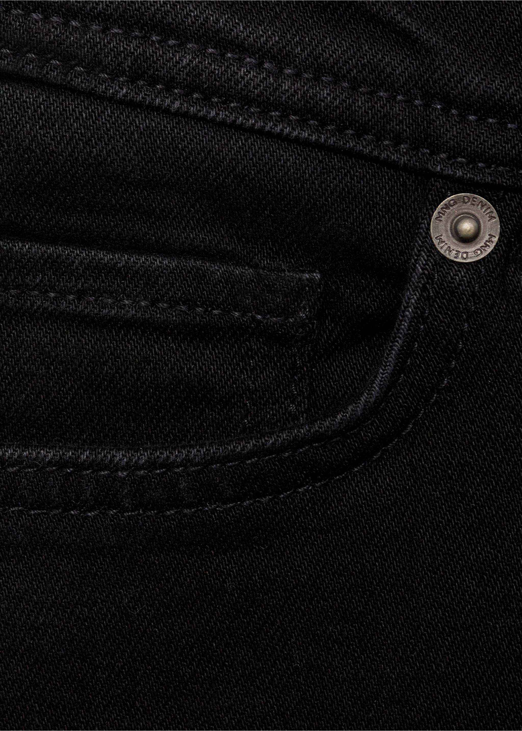 Jeans janin - Details of the article 0, Black denim. Ref: 67005998-00.