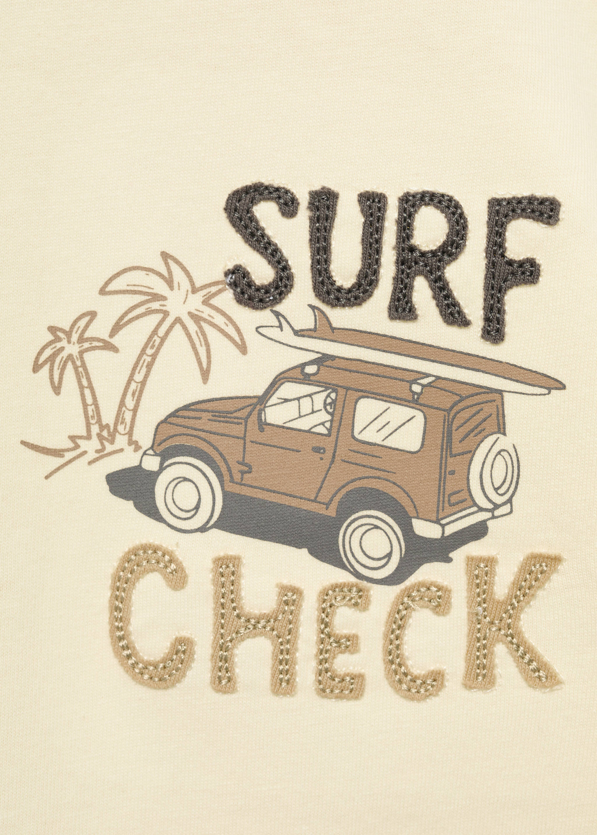 Shirt mit Aufschrift und Textur - Detail des Artikels 8