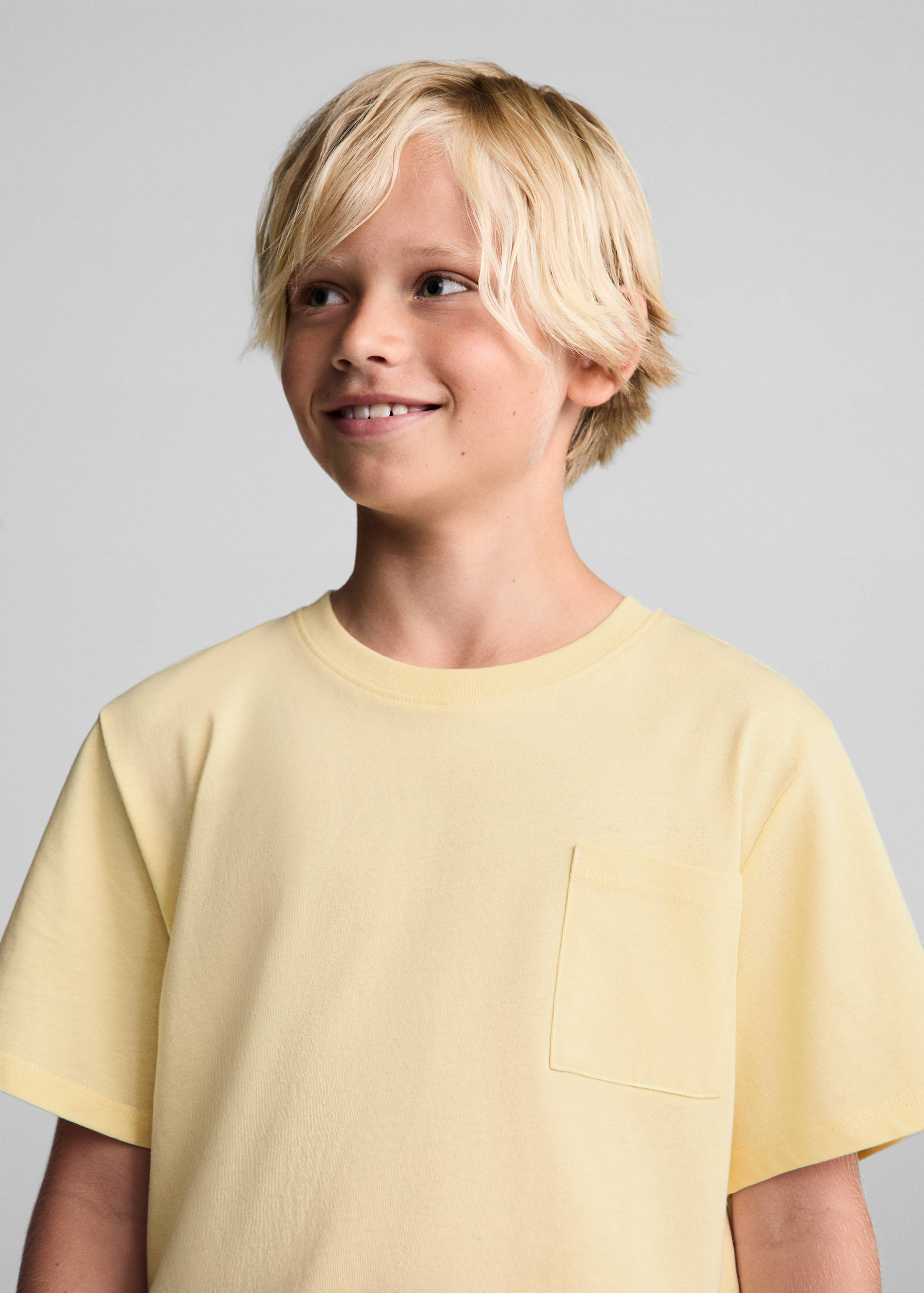 Basic-T-Shirt aus Baumwolle - Detail des Artikels 1