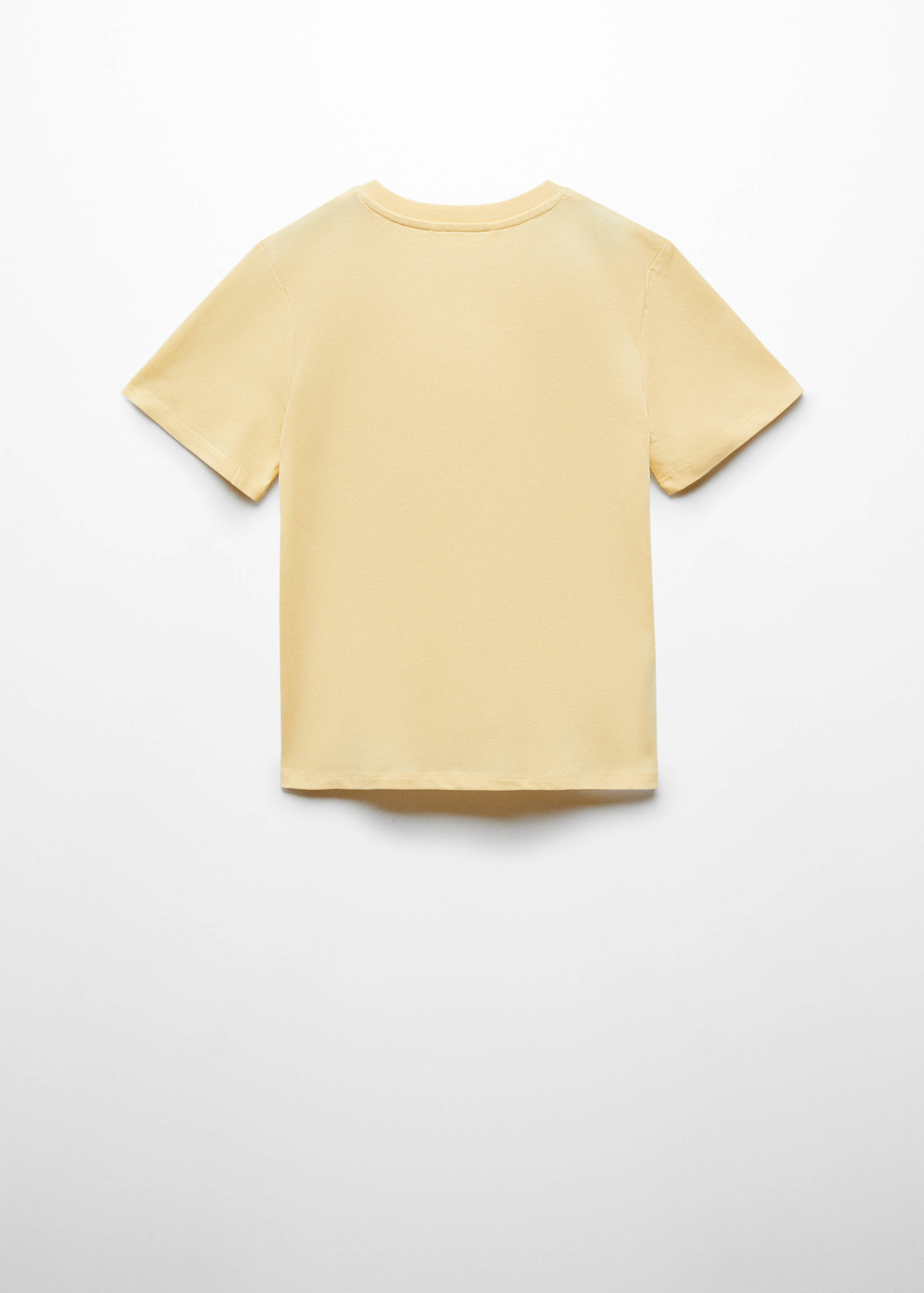 Basic-T-Shirt aus Baumwolle - Rückseite des Artikels