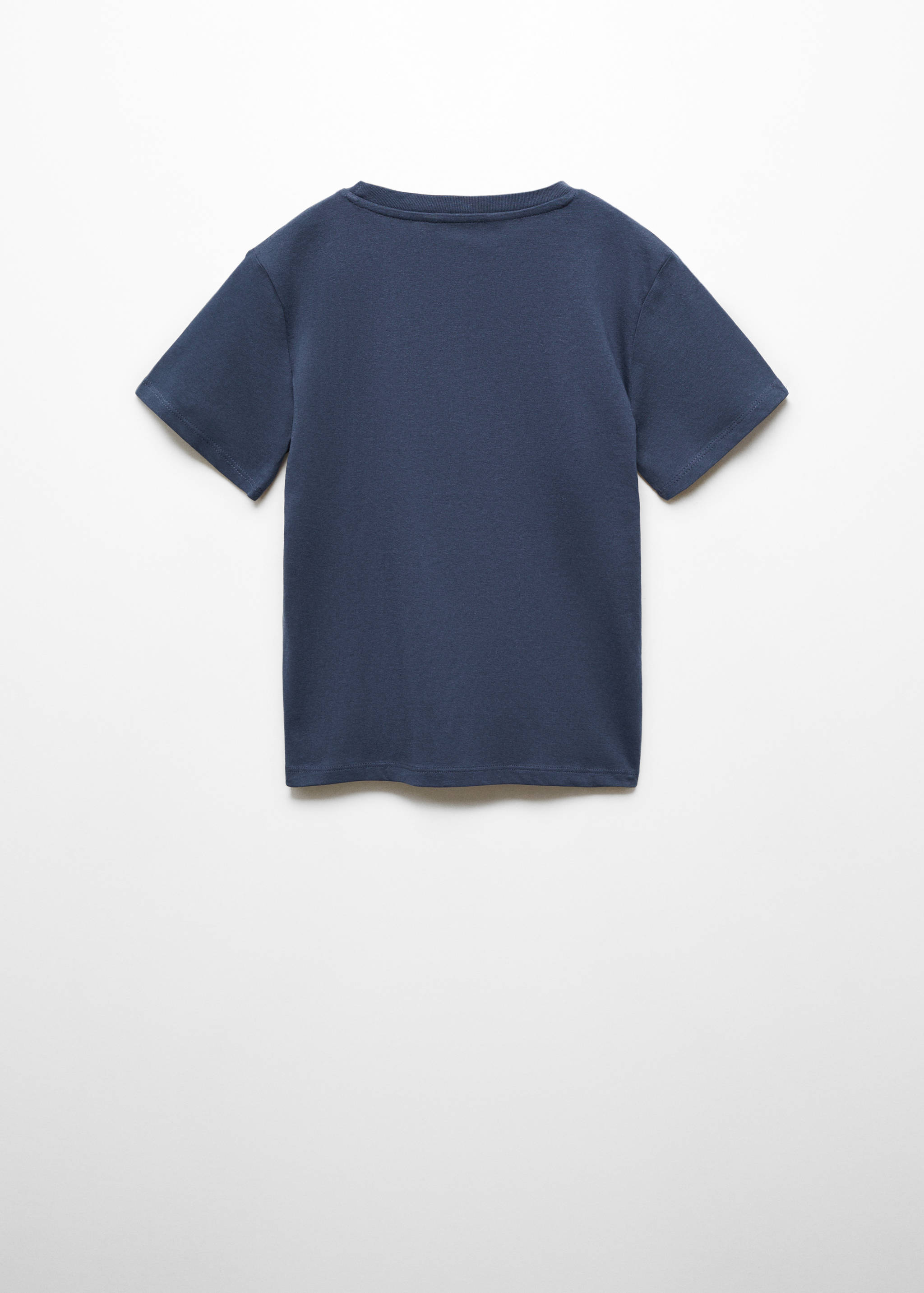 Basic-T-Shirt aus Baumwolle - Rückseite des Artikels