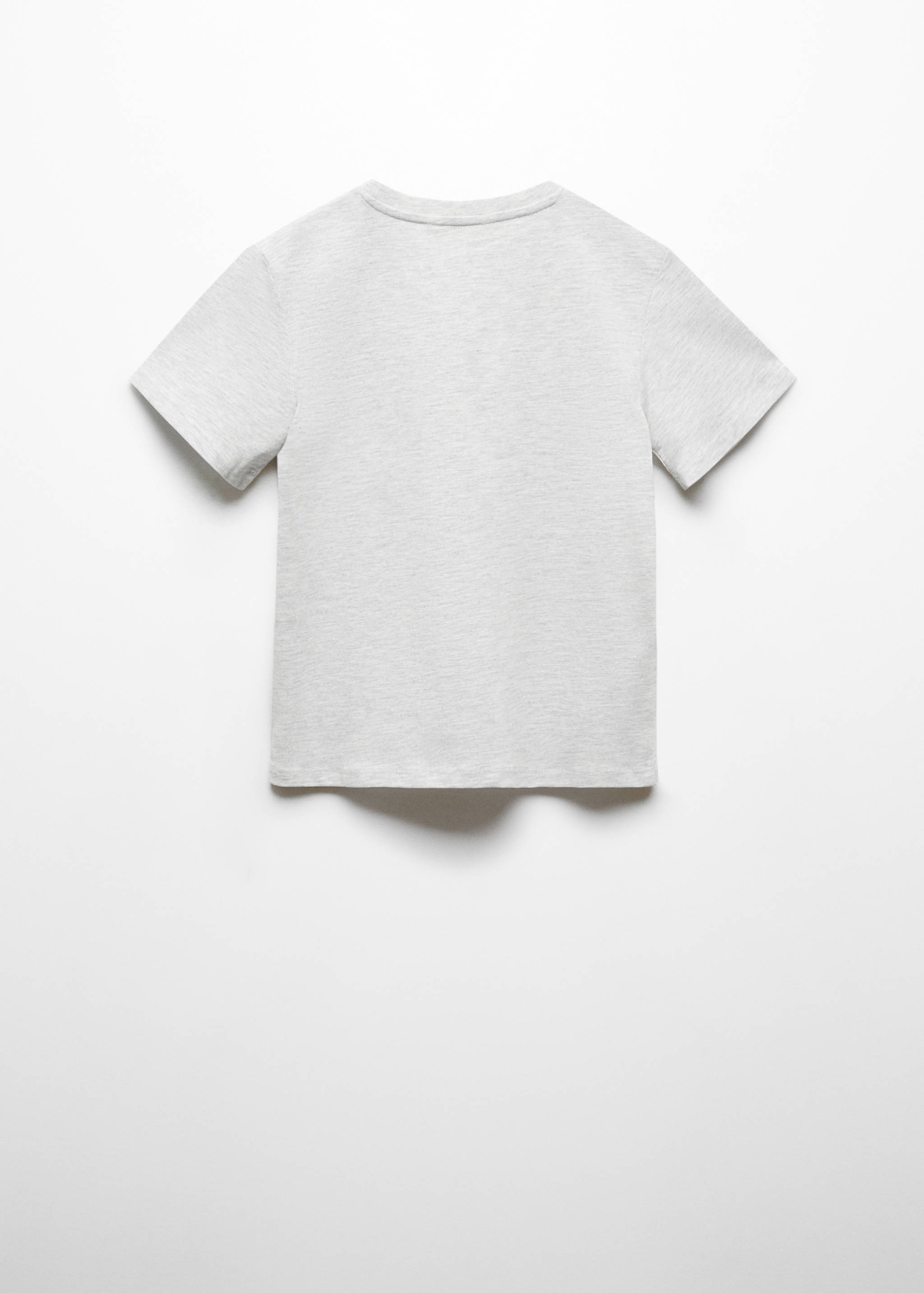 Basic-T-Shirt aus Baumwolle - Rückseite des Artikels