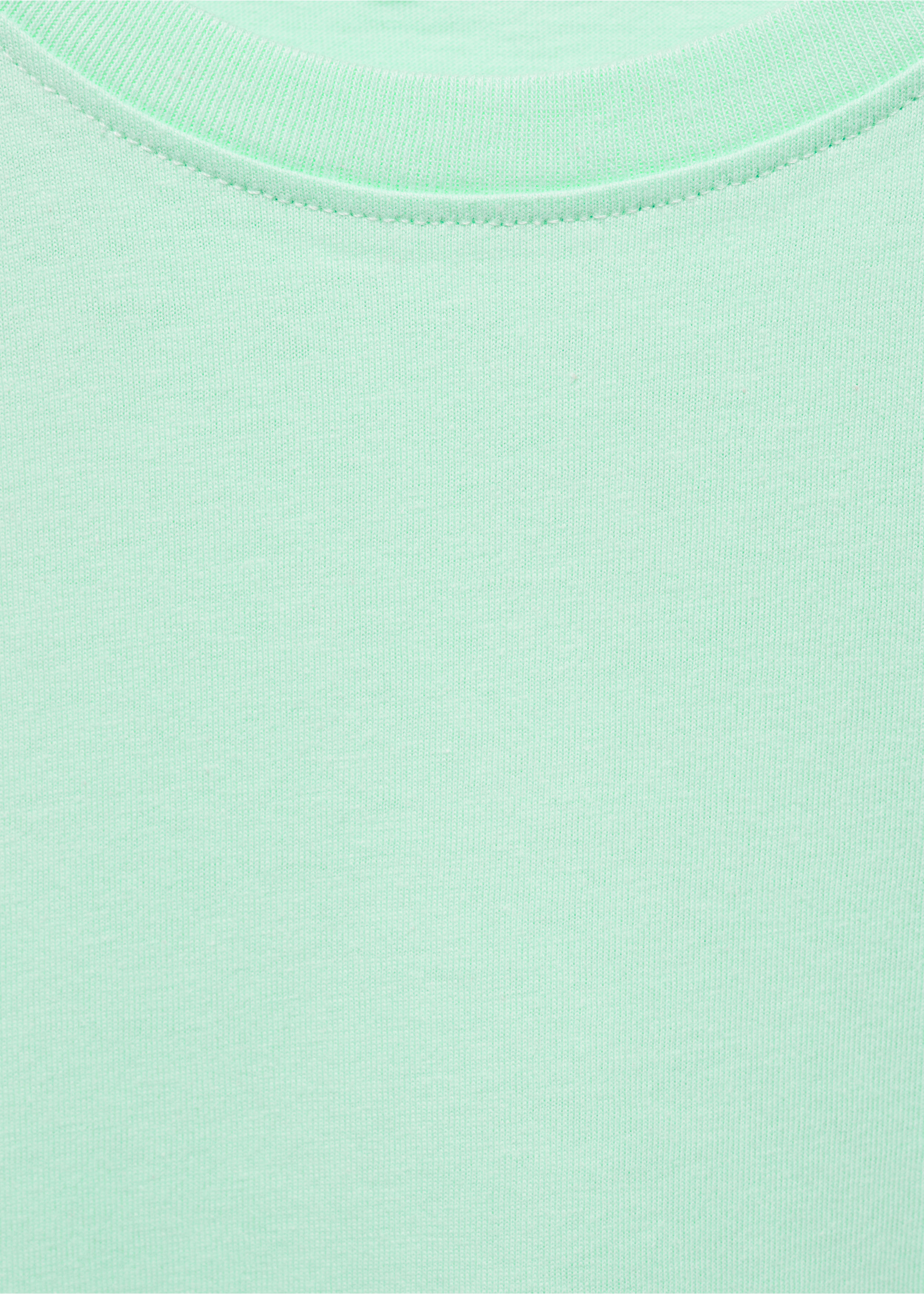 Essential cotton-blend T-shirt - Details of the article 8