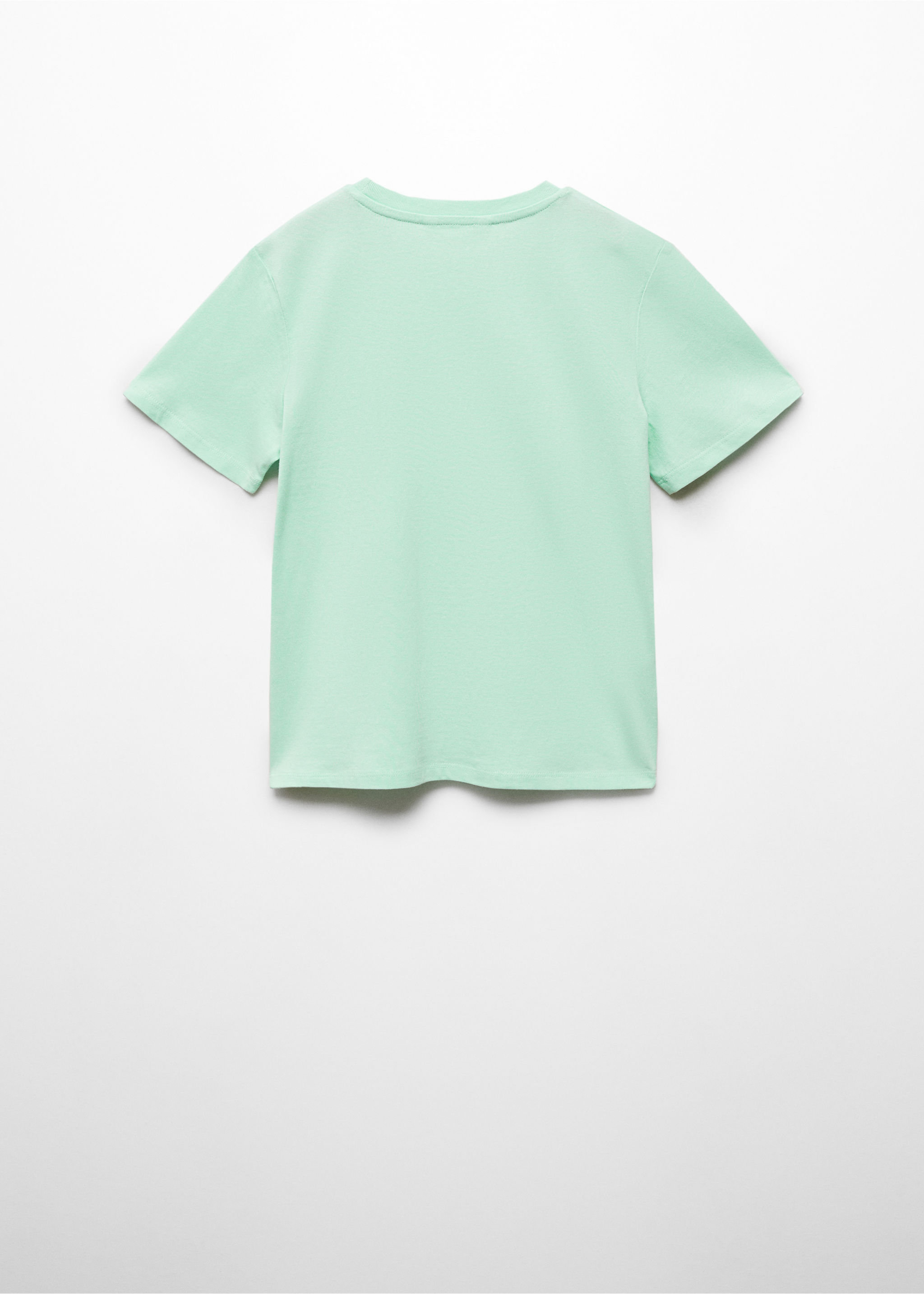 Essential cotton-blend T-shirt - Reverse of the article