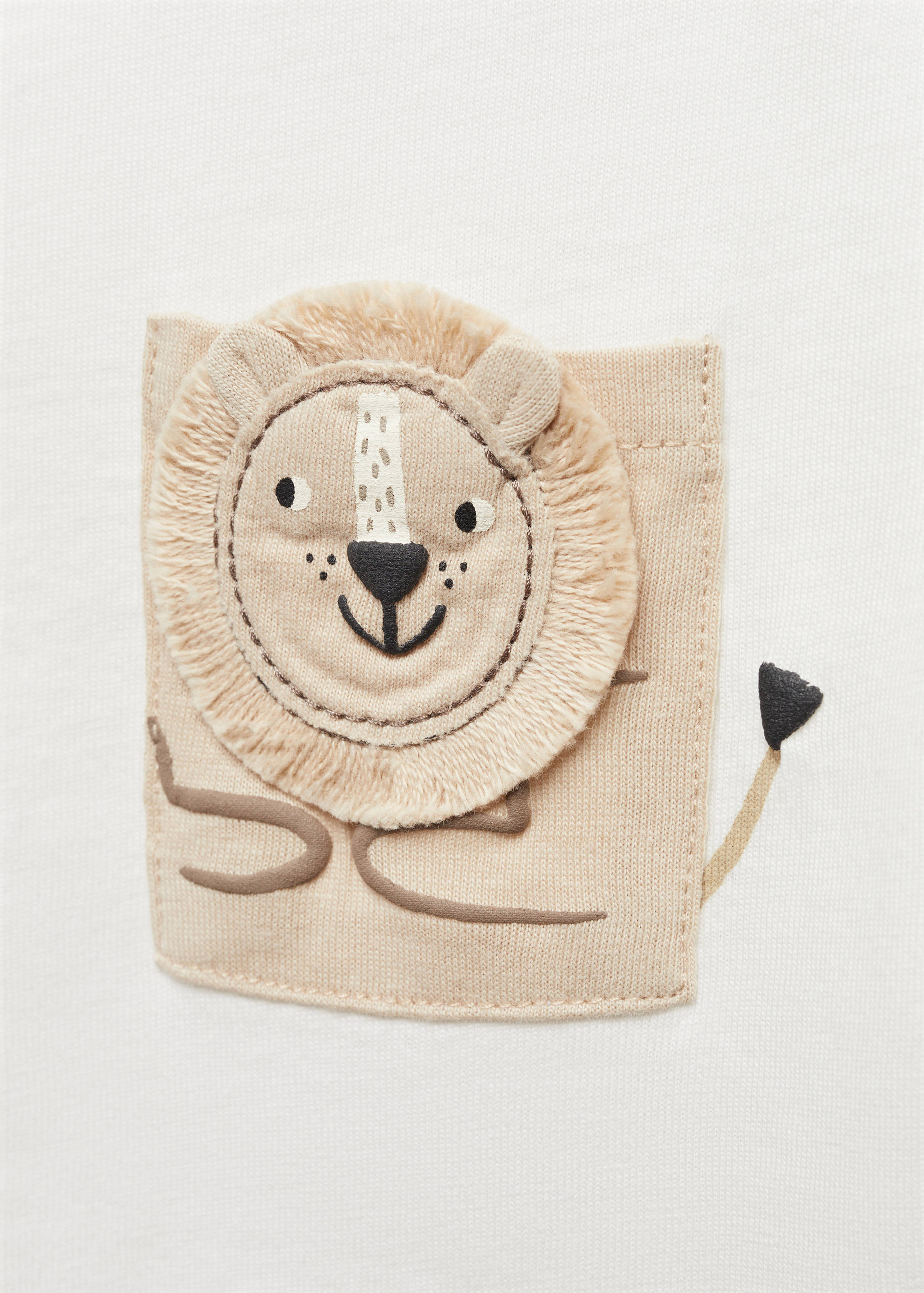 Camiseta estampada león - Detalle del artículo 0