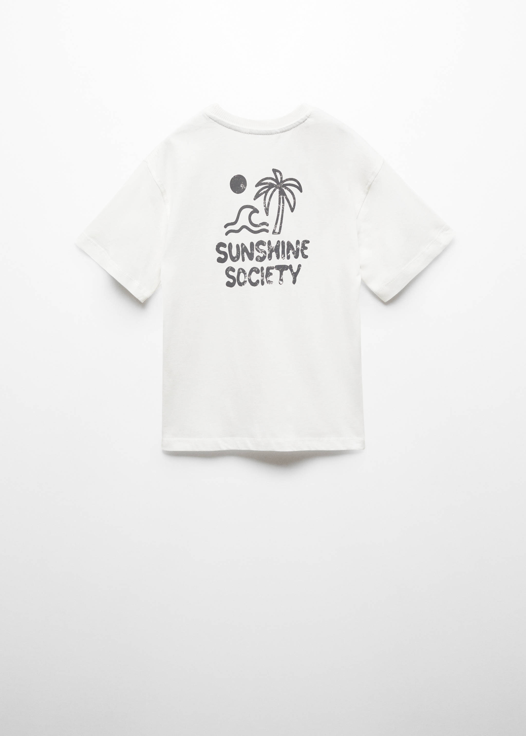 Samarreta estampada màniga curta - Revers de l'article