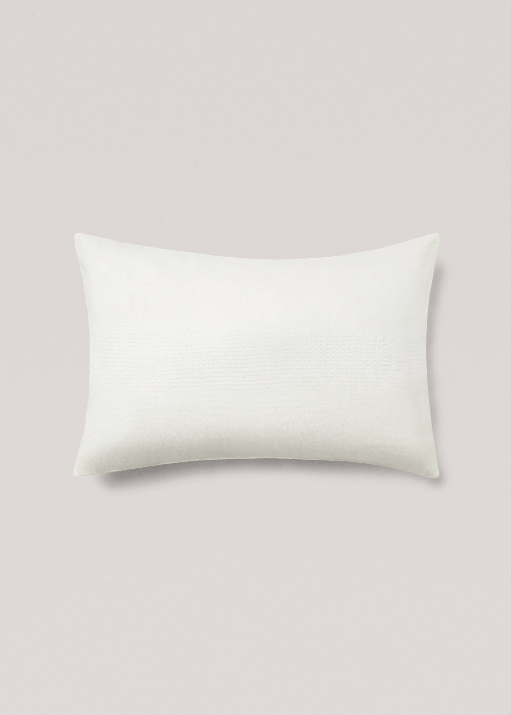 Kissenbezug aus Leinen und Baumwolle mit Streifenprint 40 x 60 cm - Detail des Artikels 1