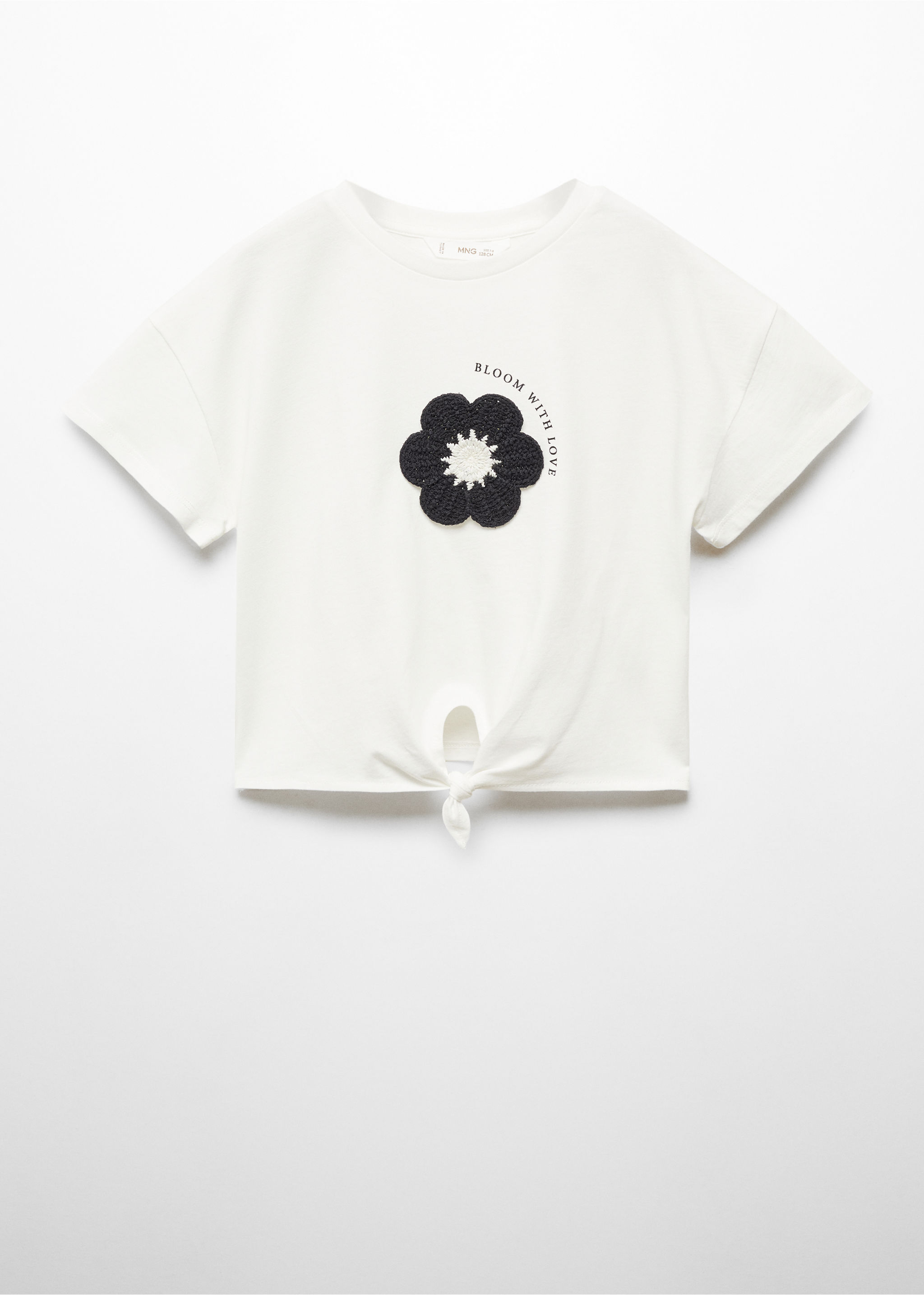 T-shirt ornement fleur - Article sans modèle