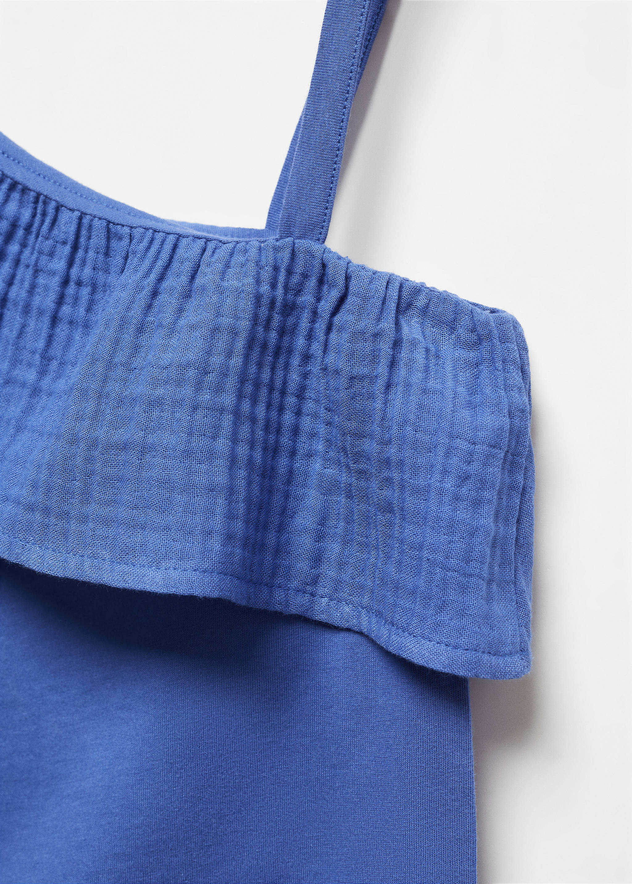 Ruffled asymmetric T-shirt - Details of the article 8