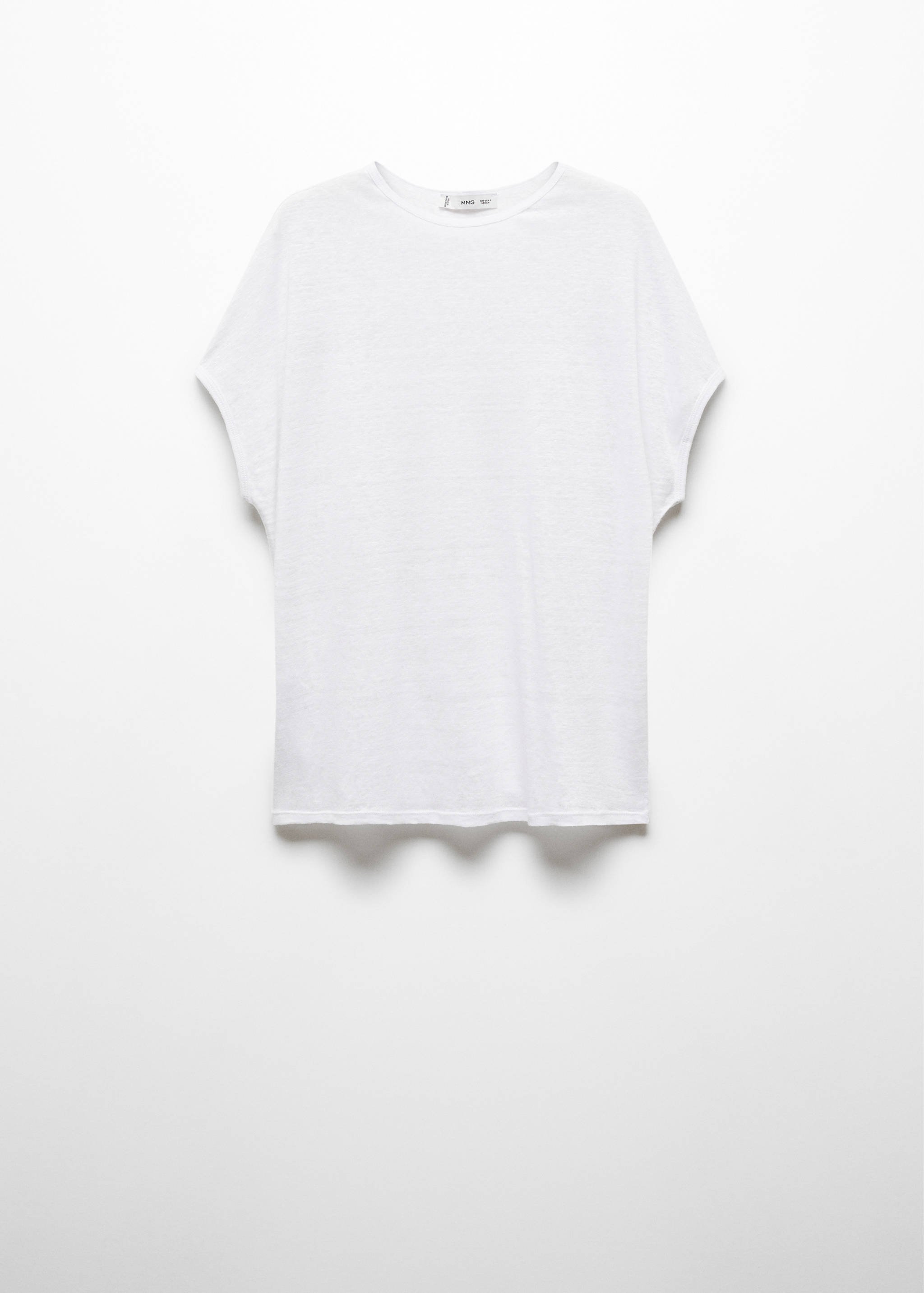 100% linen T-shirt - Article without model