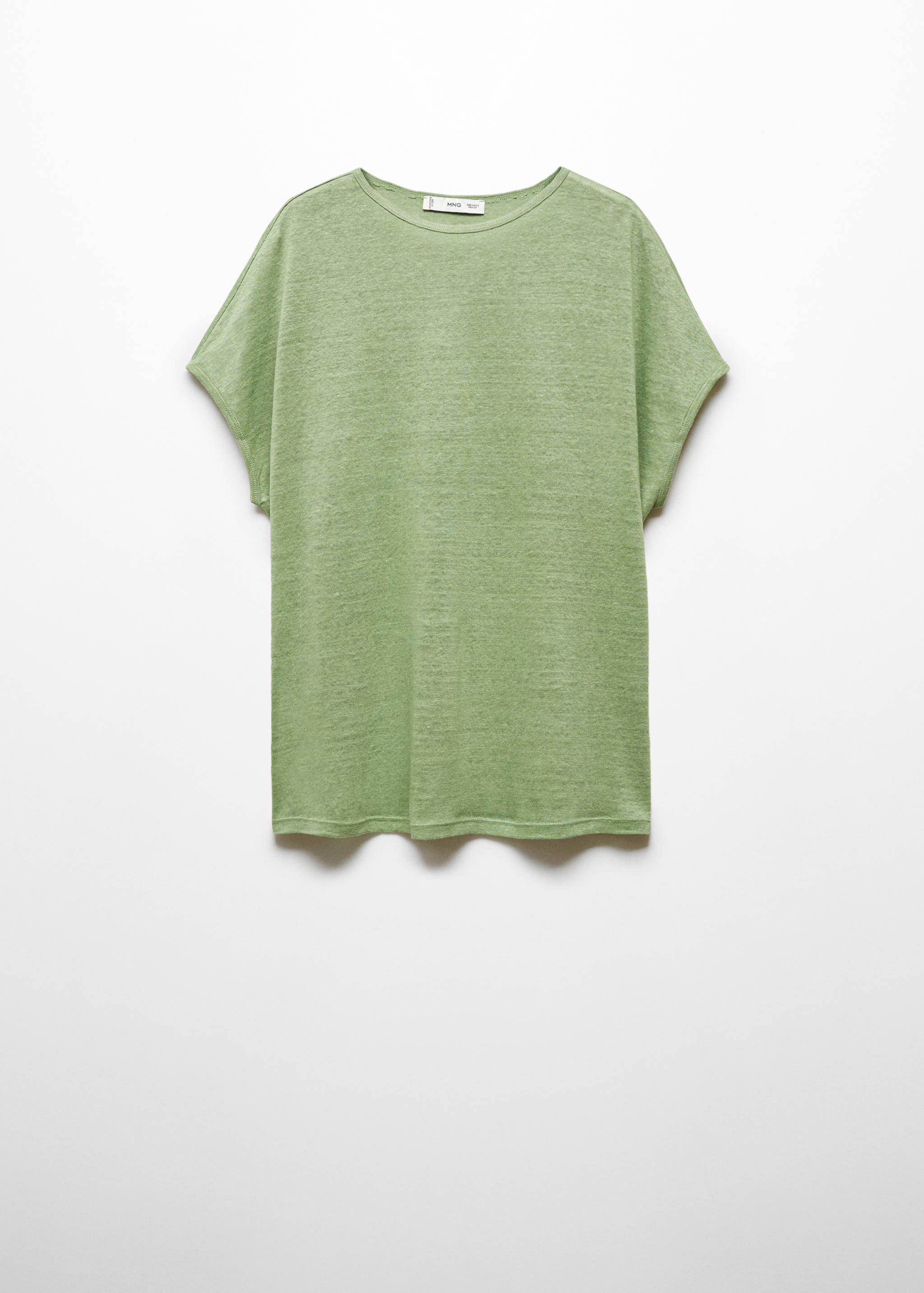 100% linen T-shirt - Article without model