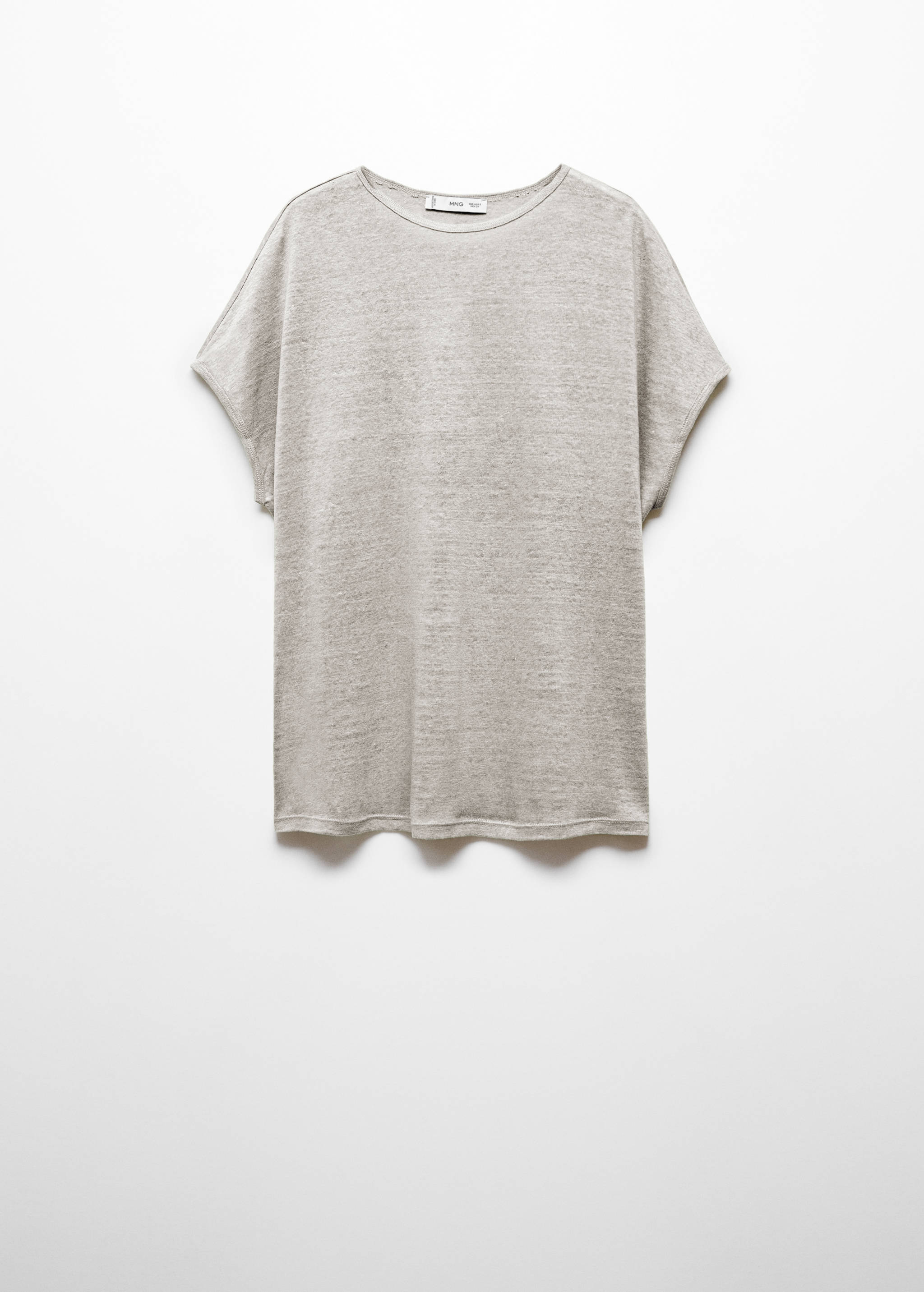 100% linen T-shirt - Article without model