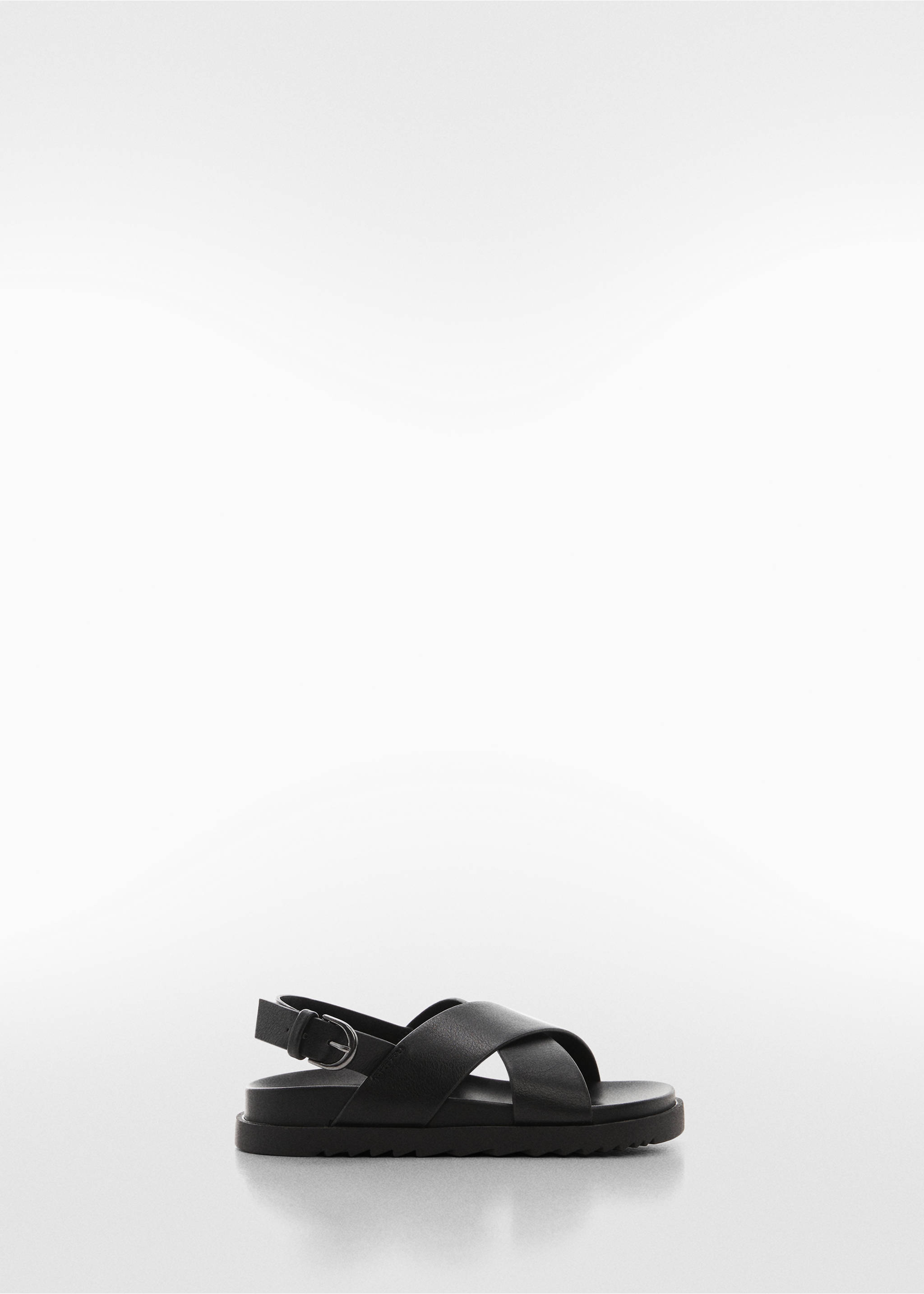 Buckle strap sandals - Article without model, Black. Ref: 67006331-00.