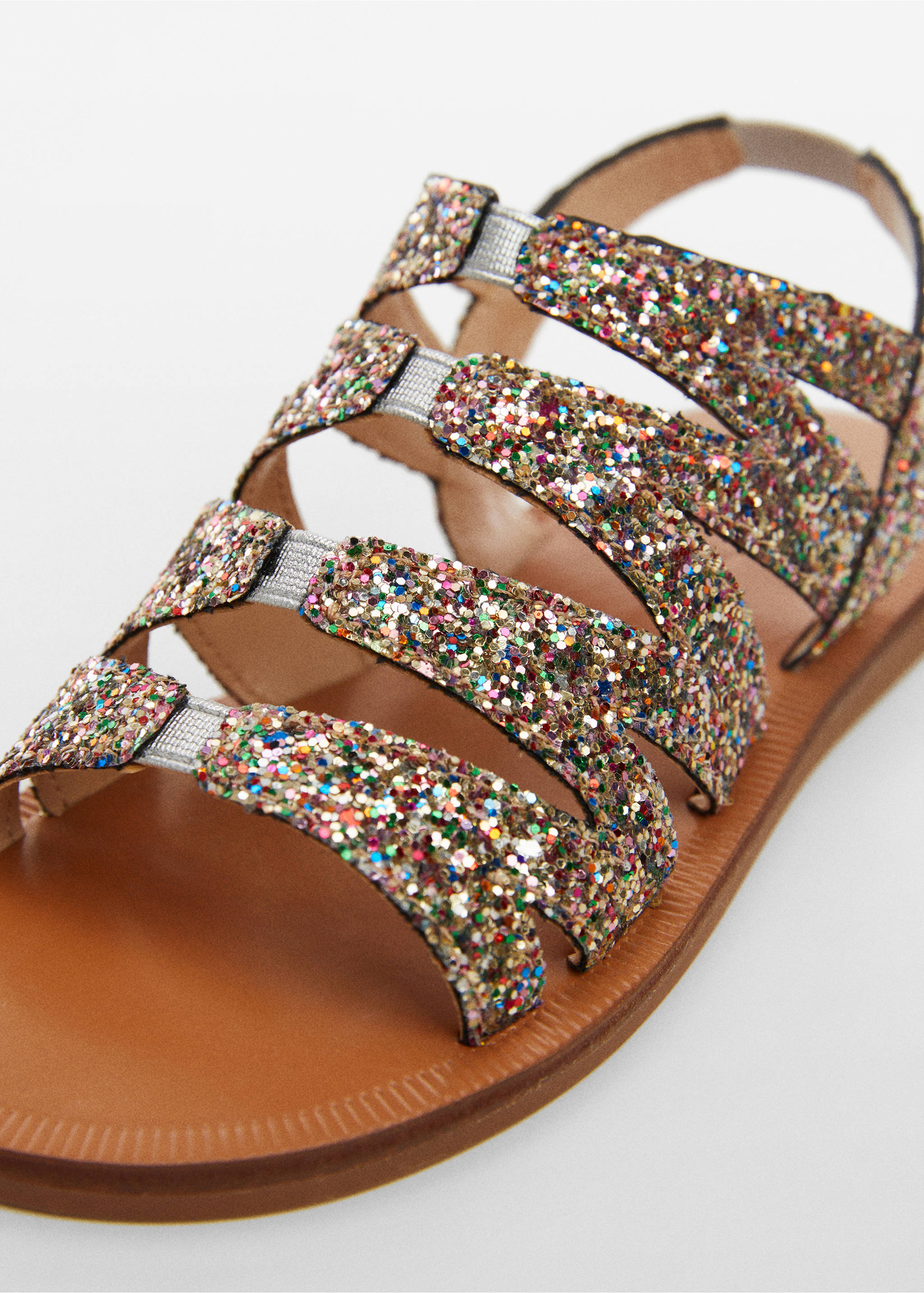 Sandaler med glitter - Artikkeldetalj 2, Rosa. Ref: 67006332-00.