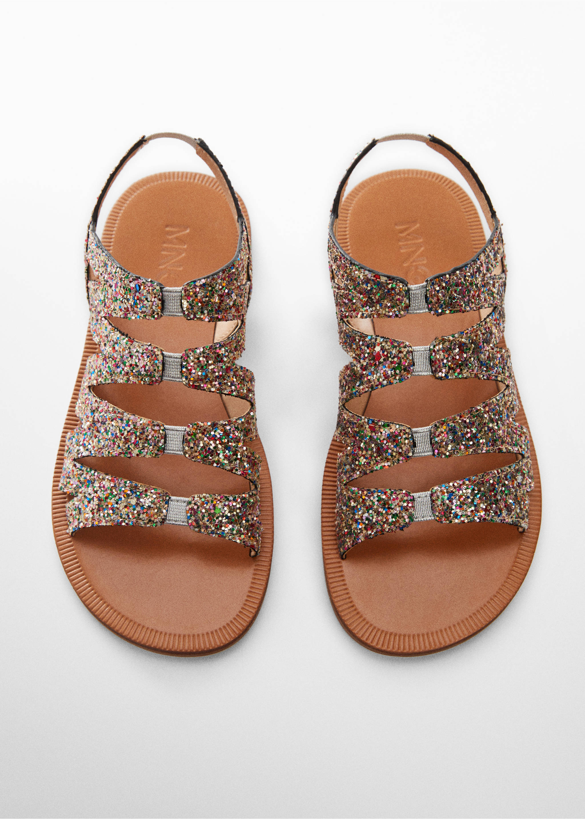 Sandaler med glitter - Artikkeldetalj 3, Rosa. Ref: 67006332-00.