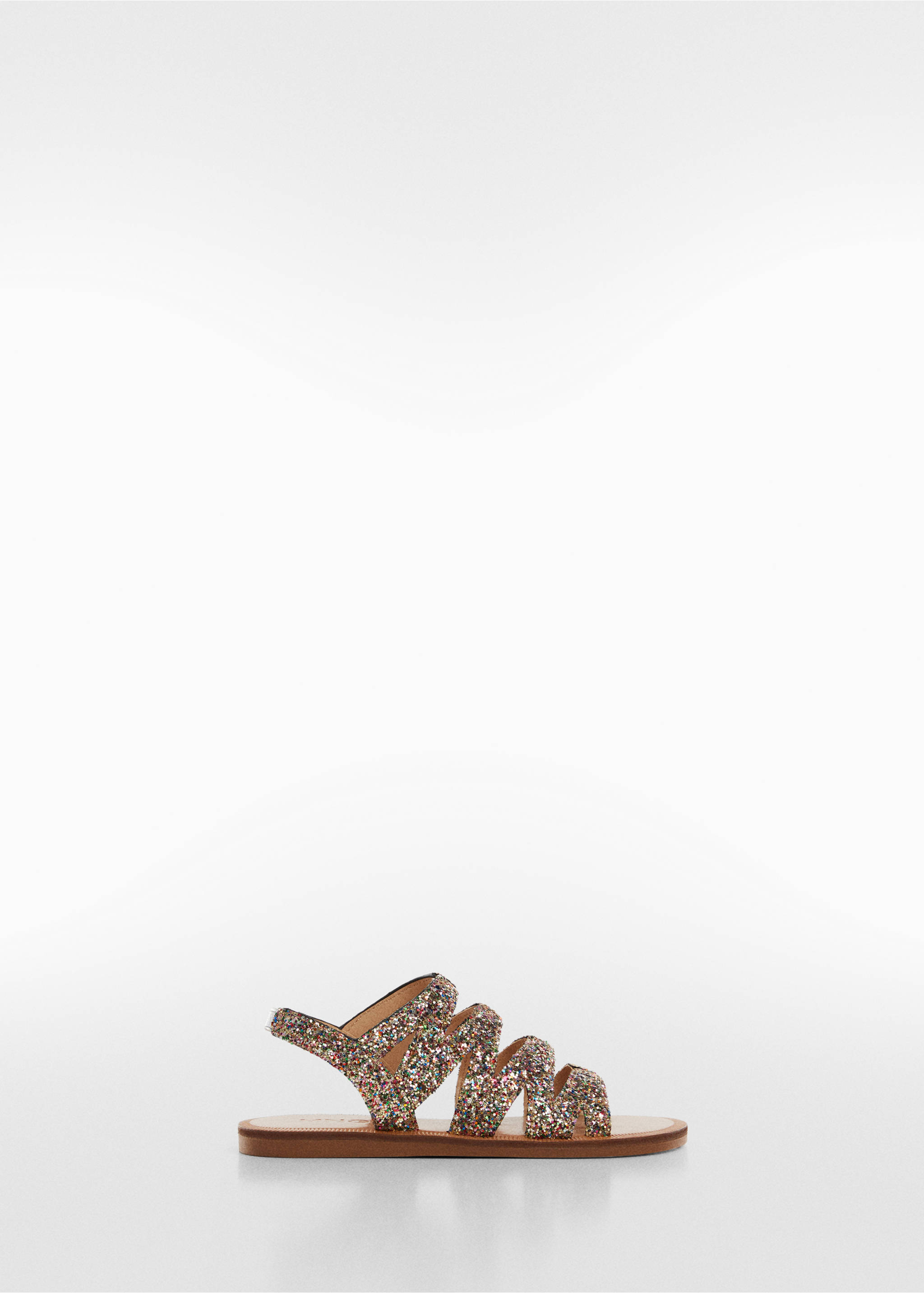 Sequin sandals - Article without model, Pink. Ref: 67006332-00.