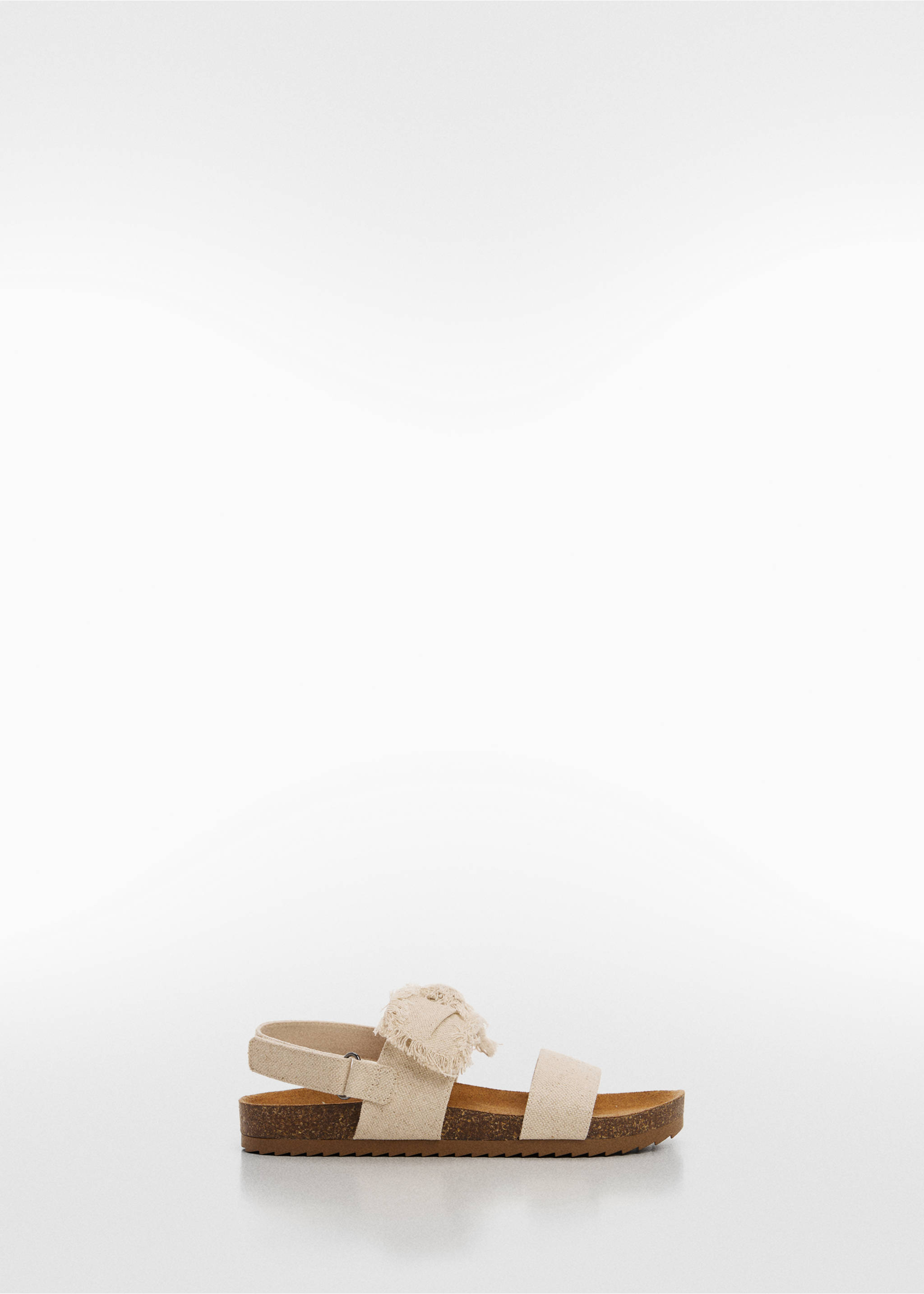 Strap sandals with bow - Article without model, White. Ref: 67006333-00.