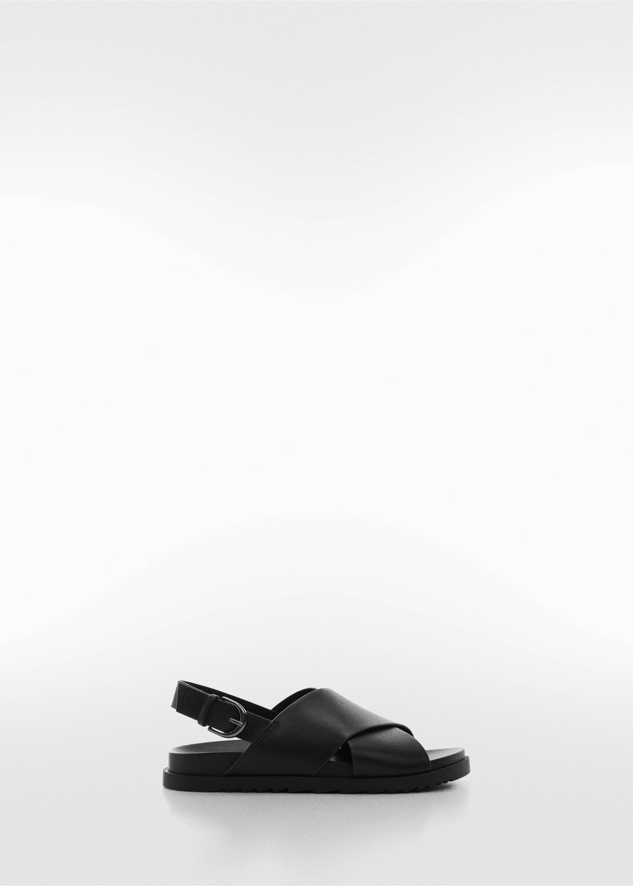 Buckle strap sandals - Article without model, Black. Ref: 67006336-00.