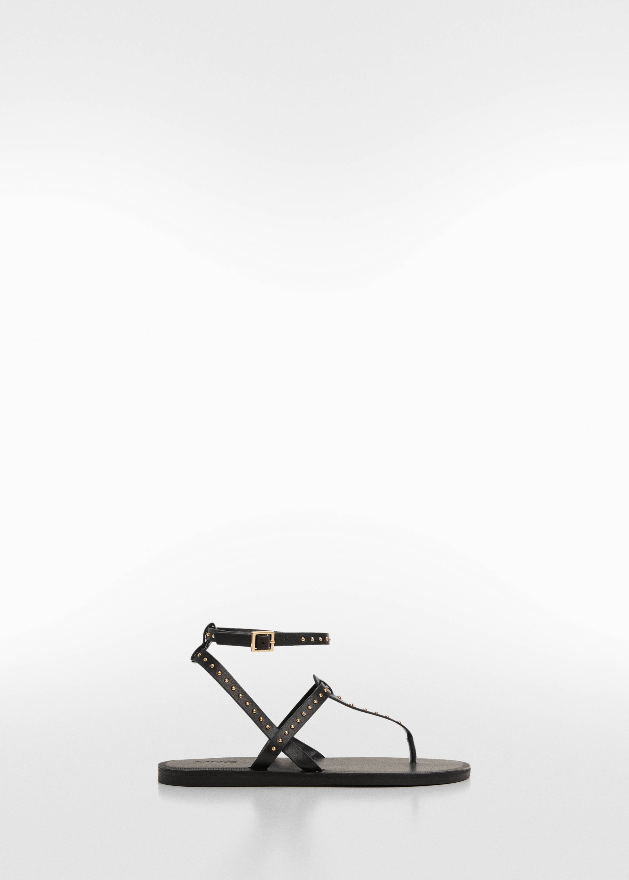 Sandały z ćwiekami na paskach - Artykuł bez modela/modelki