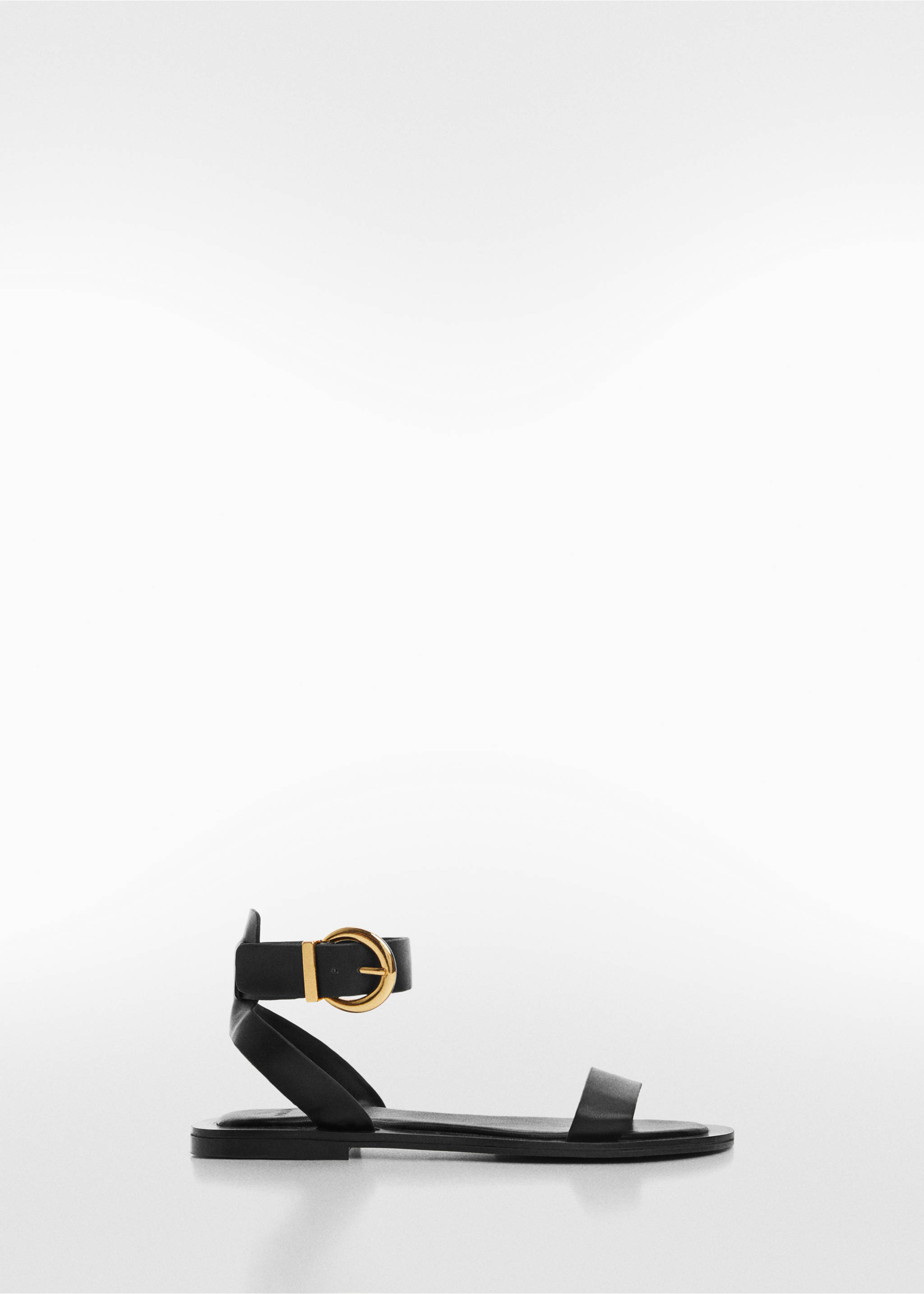 Buckle strap sandals - Article without model, Black. Ref: 67006342-00.