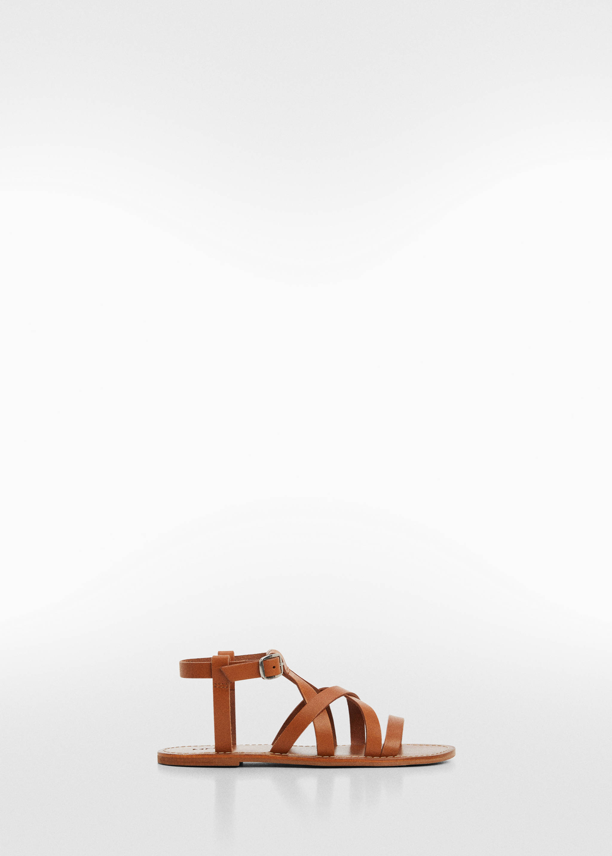 Leather straps sandals - Article without model