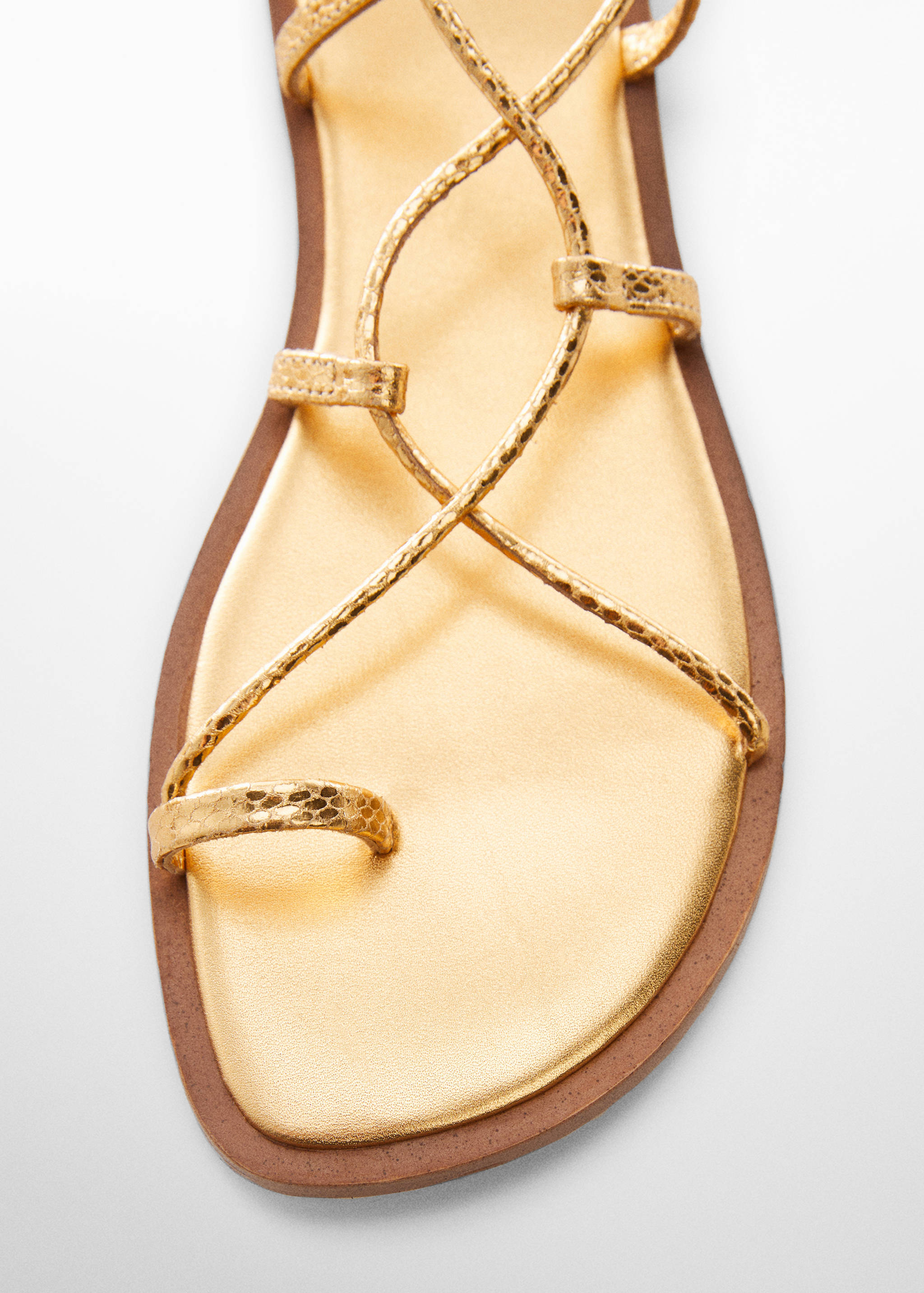 Leather straps sandals - Details of the article 2