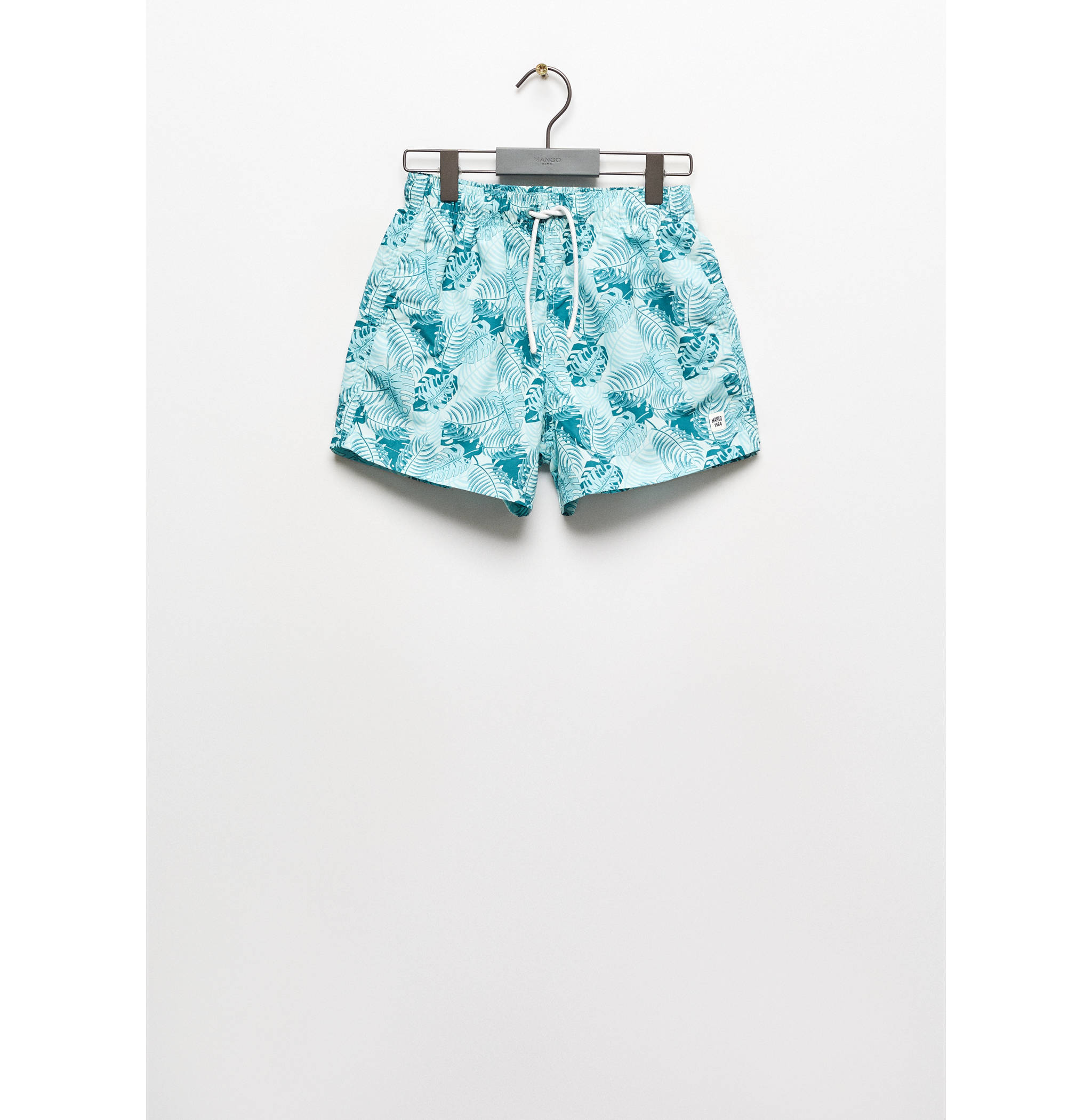 Leaf-print swimsuit - Article without model