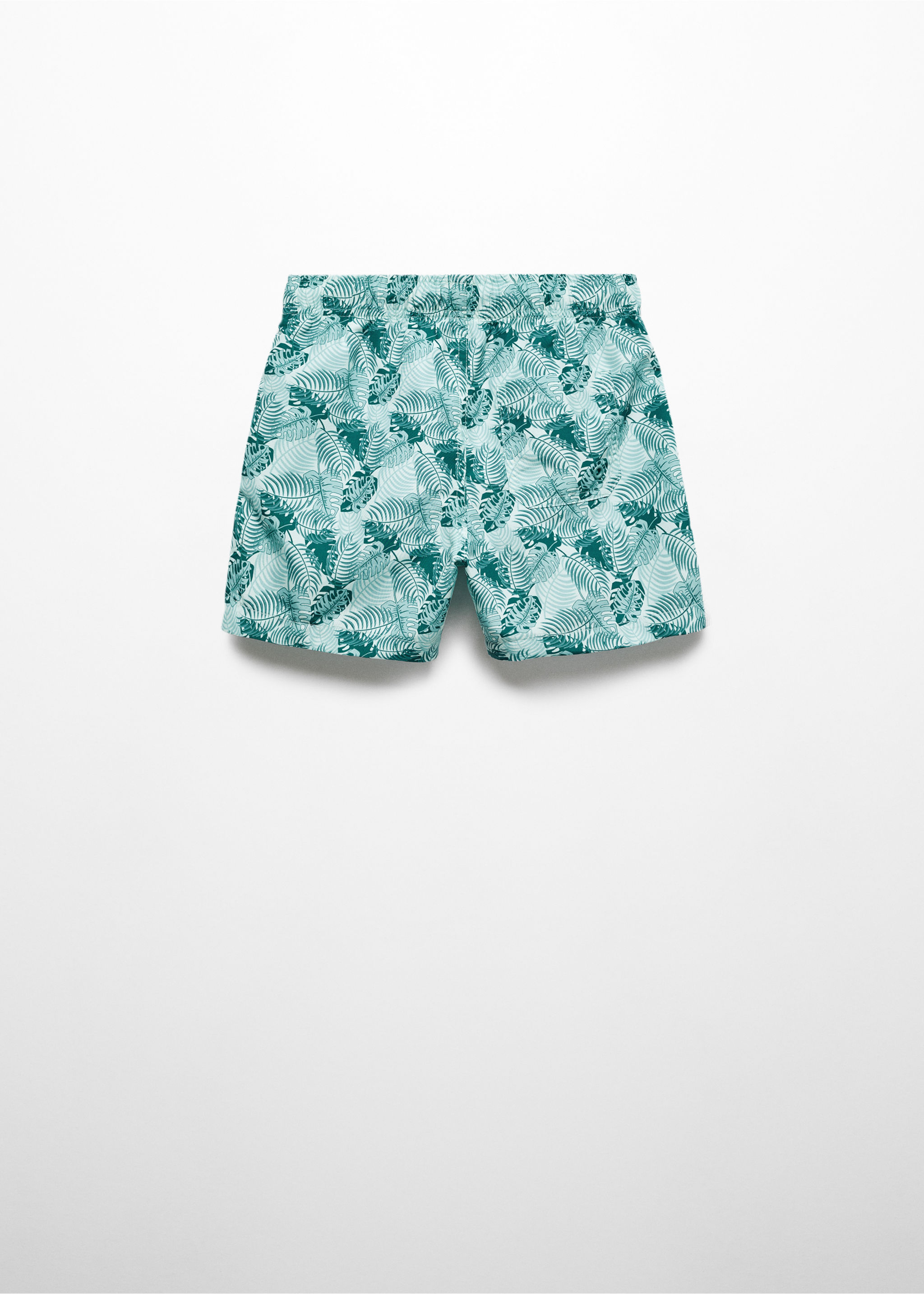 Maillot de bain imprimé feuilles - Verso de l’article