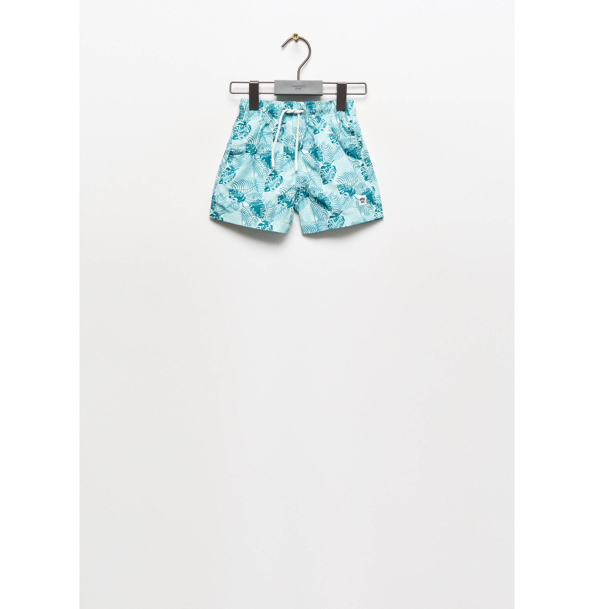 Badehose mit Blattmuster - Artikel ohne Model