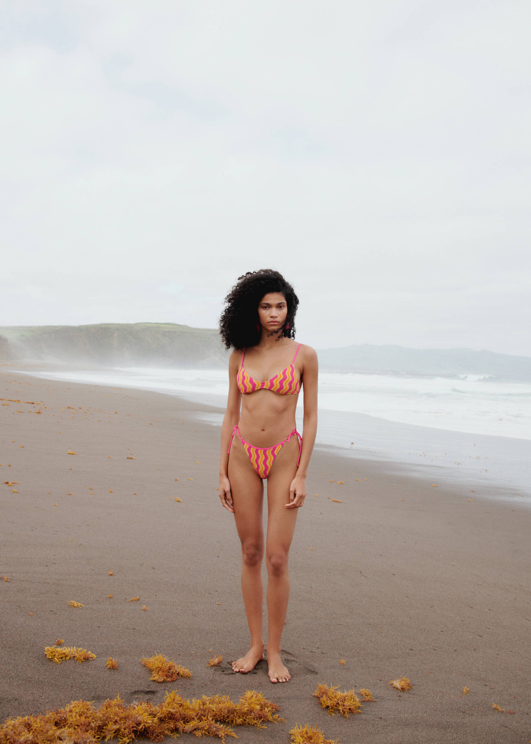 Gemusterte Bikini-Hose - Detail des Artikels 6