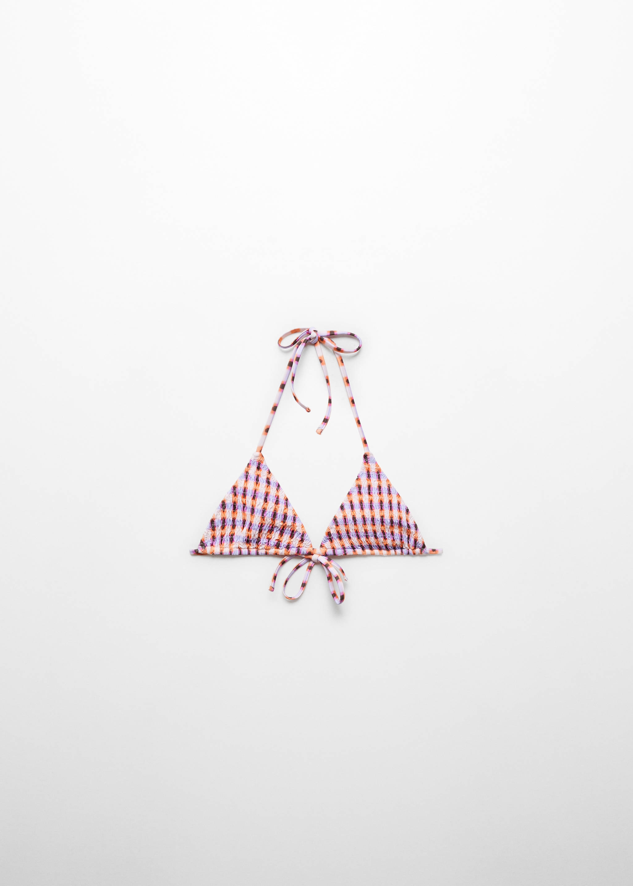 Top bikini stampa - Articolo senza modello